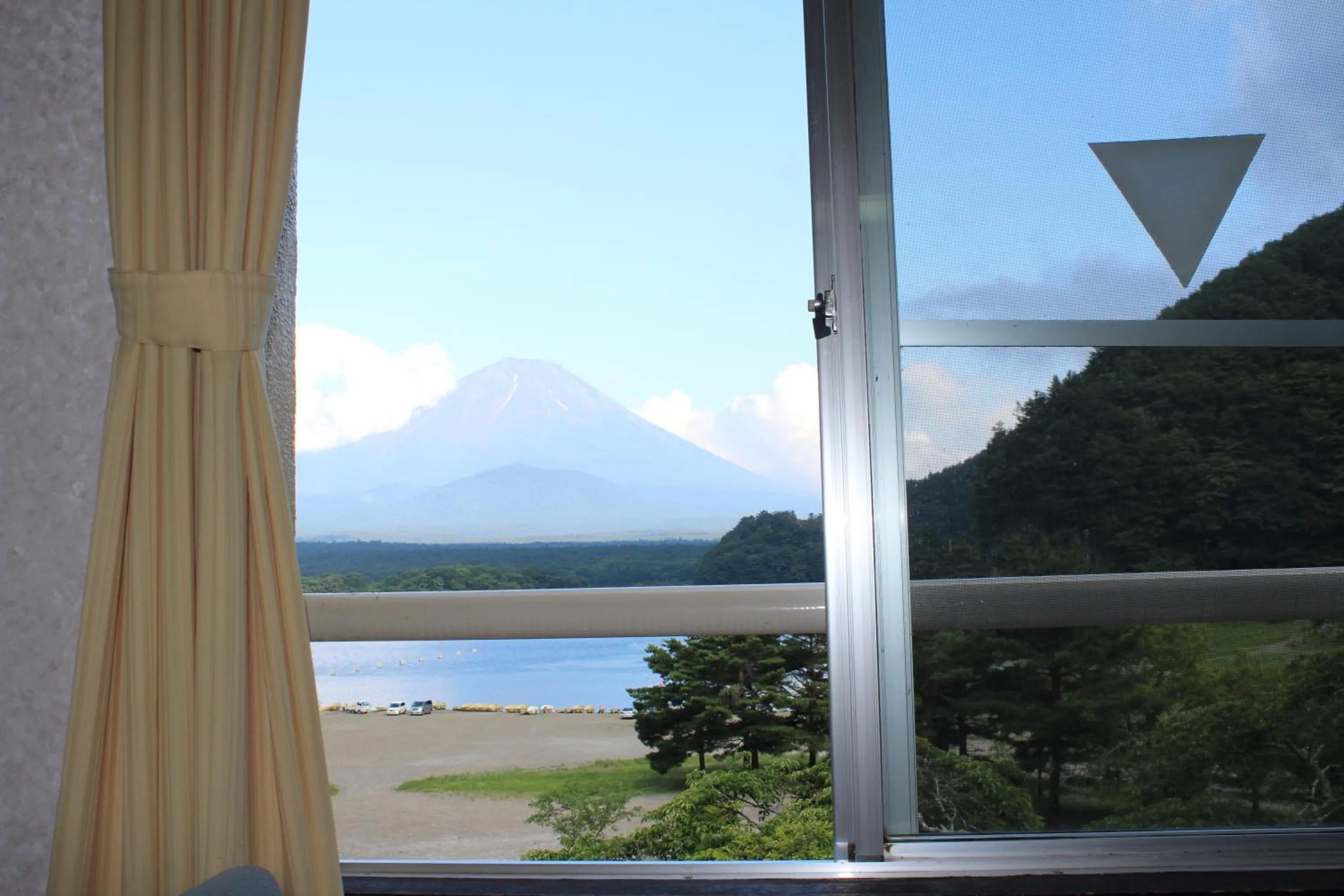Lake view in Yamadaya Hotel