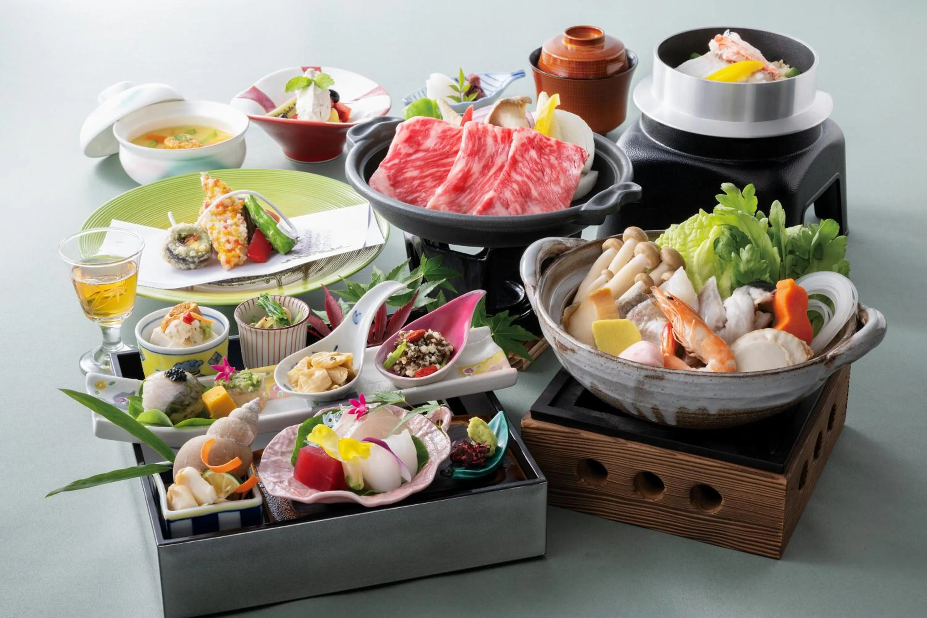 Dinner in Amano Hashidate Hotel