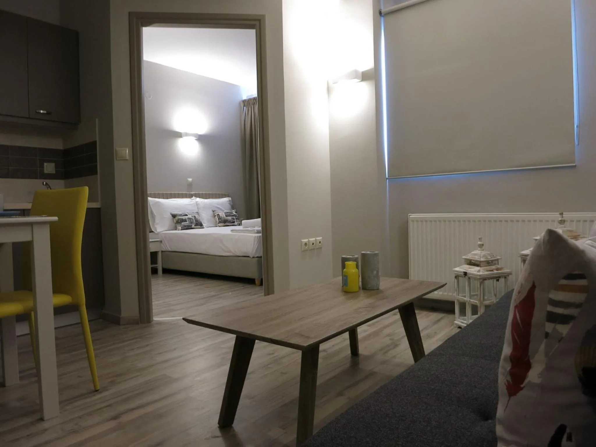 Seating area, Bed in Pantheon Aparthotel