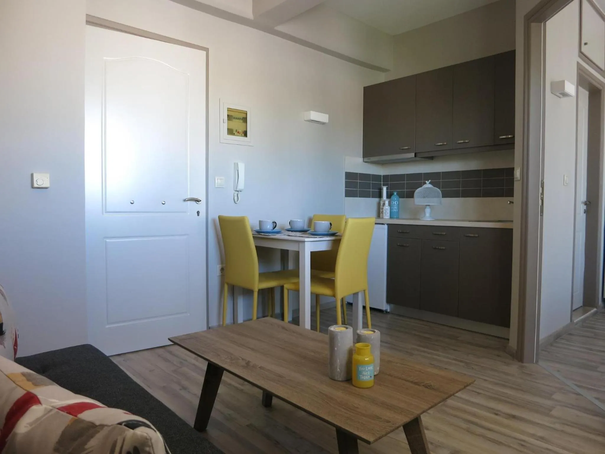 Kitchen or kitchenette in Pantheon Aparthotel