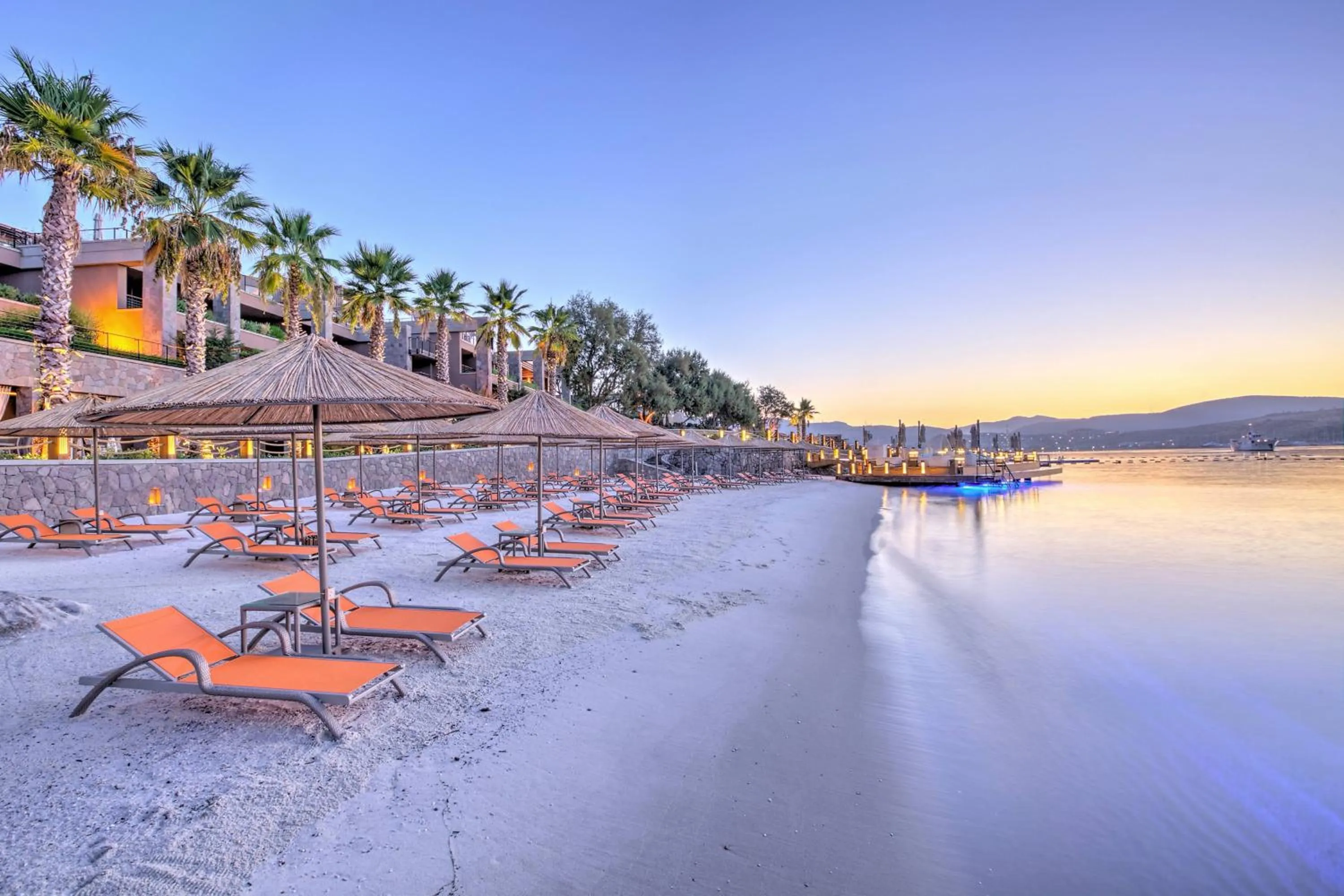 Beach in Caresse, a Luxury Collection Resort & Spa, Bodrum
