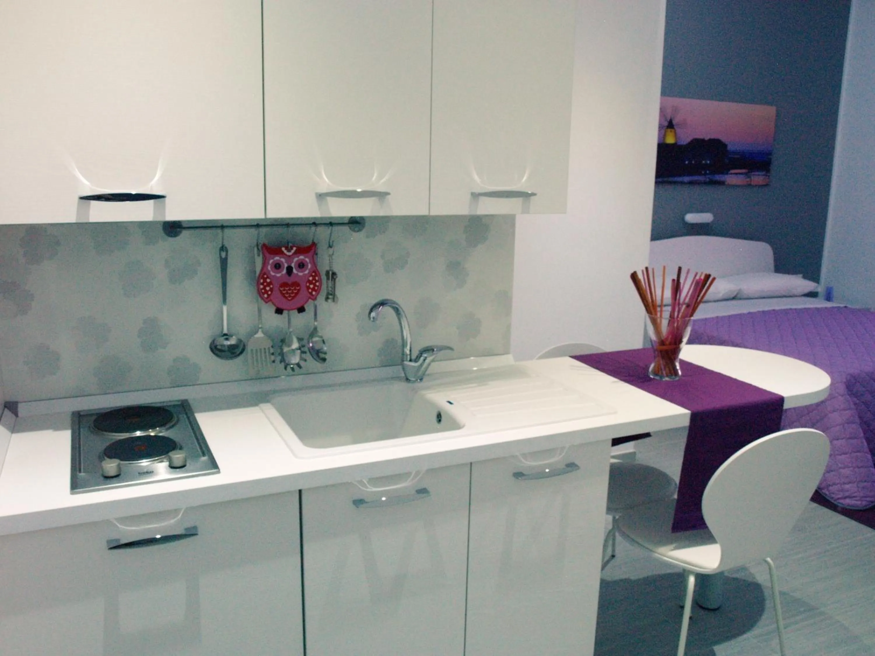 Kitchen or kitchenette in Residence Le Isole