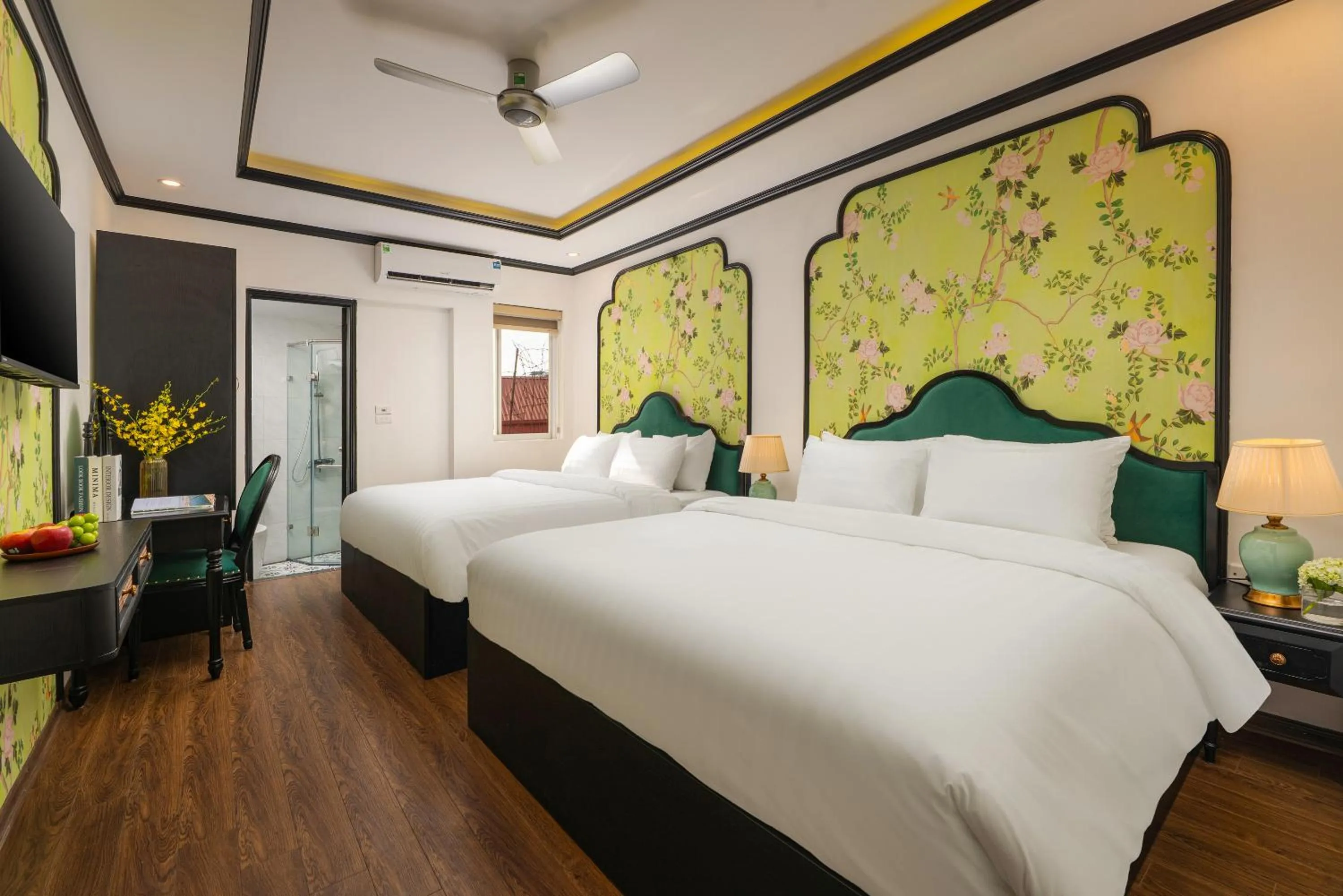 Bedroom, Bed in Hanoi Jasmine Premium Hotel & Travel
