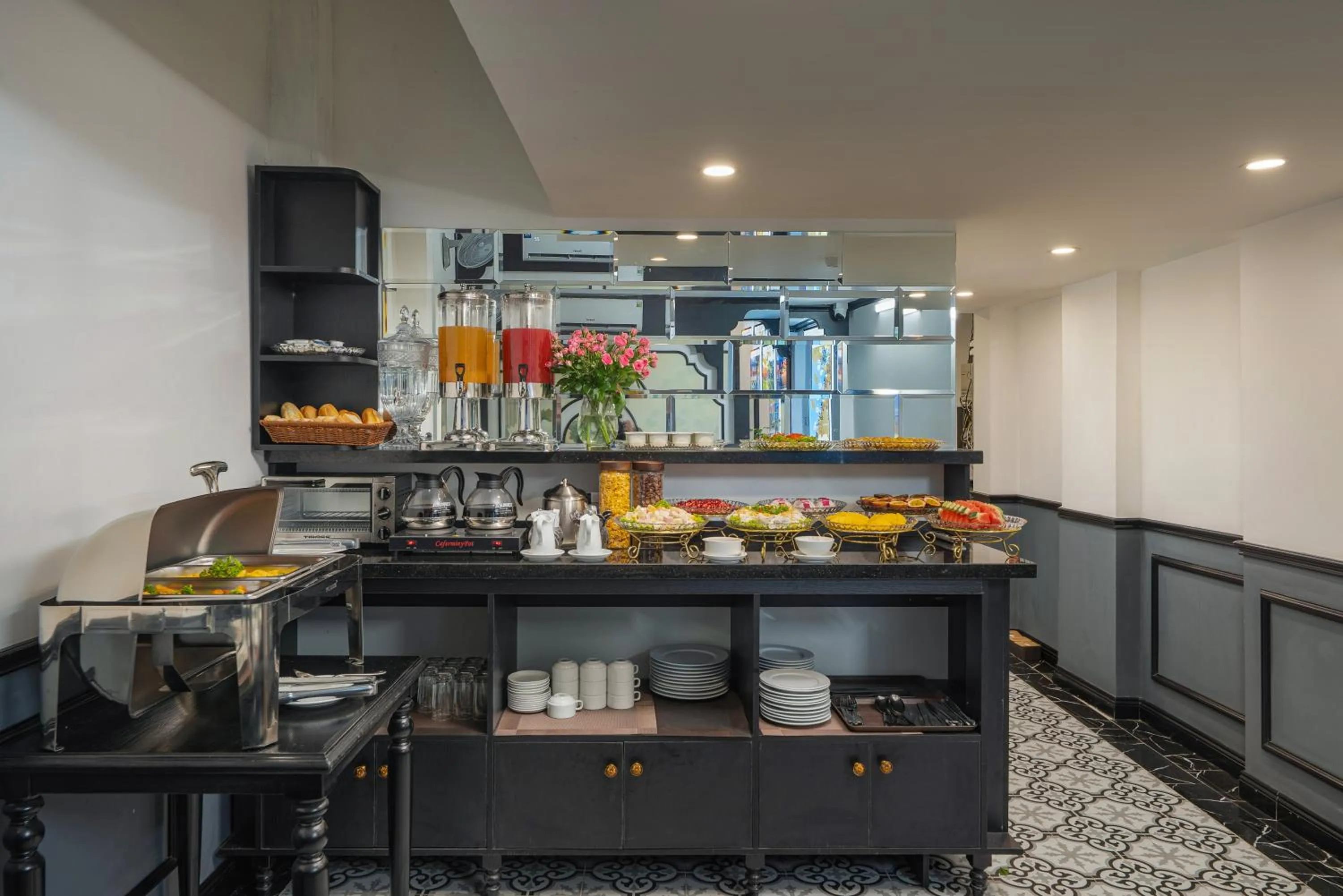 Buffet breakfast in Hanoi Jasmine Premium Hotel & Travel