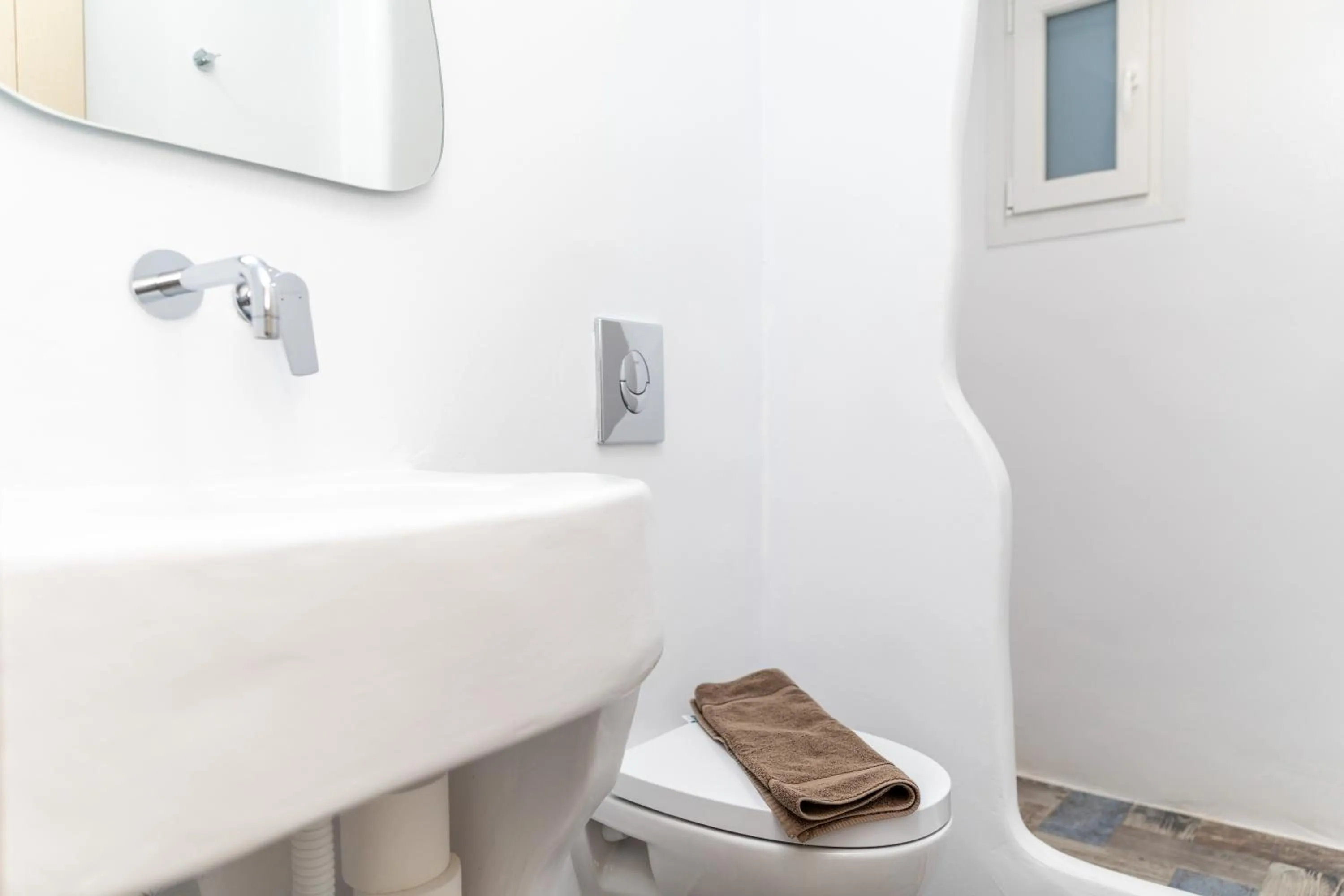 Bathroom in Depis luxury suites