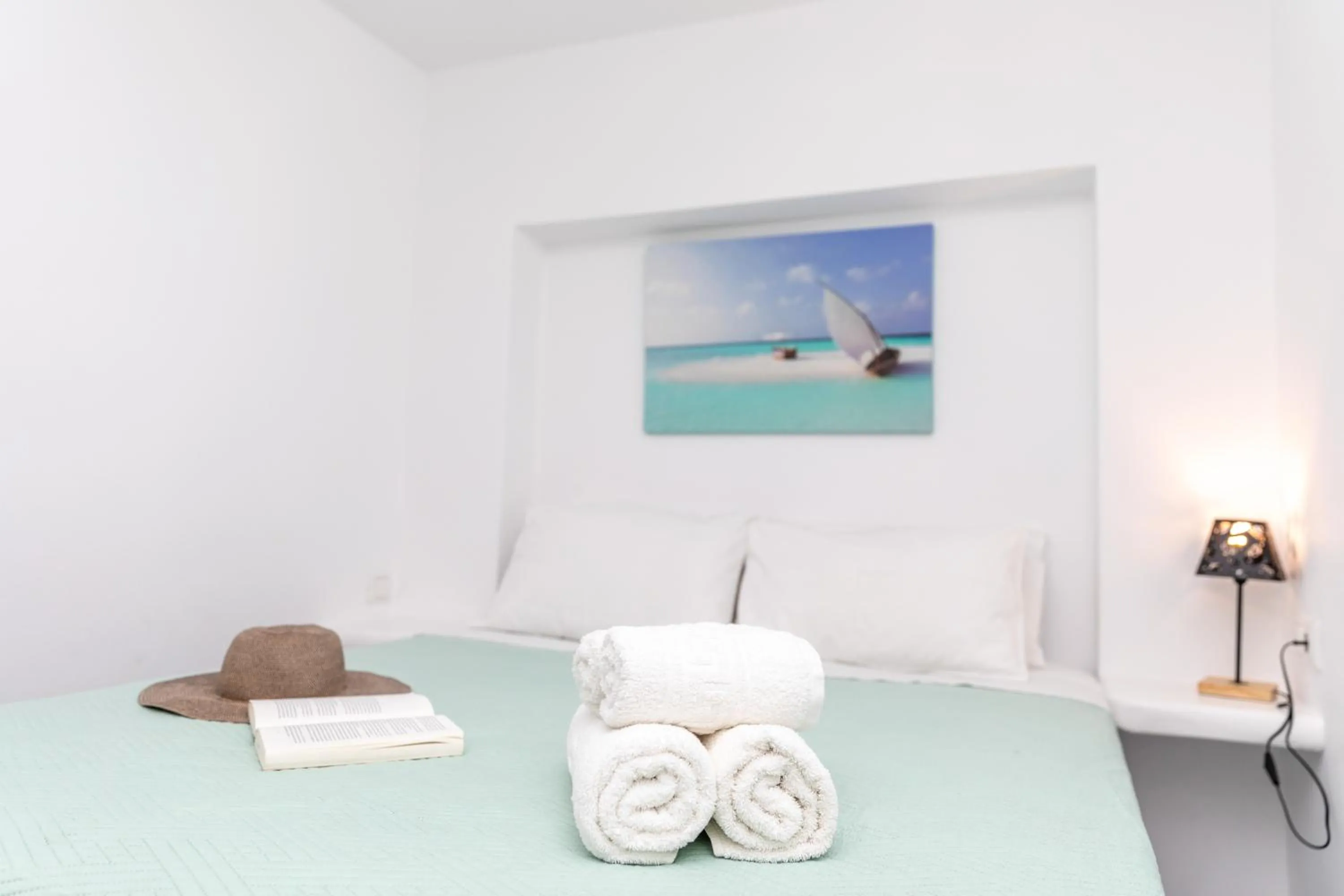 Bed in Depis luxury suites