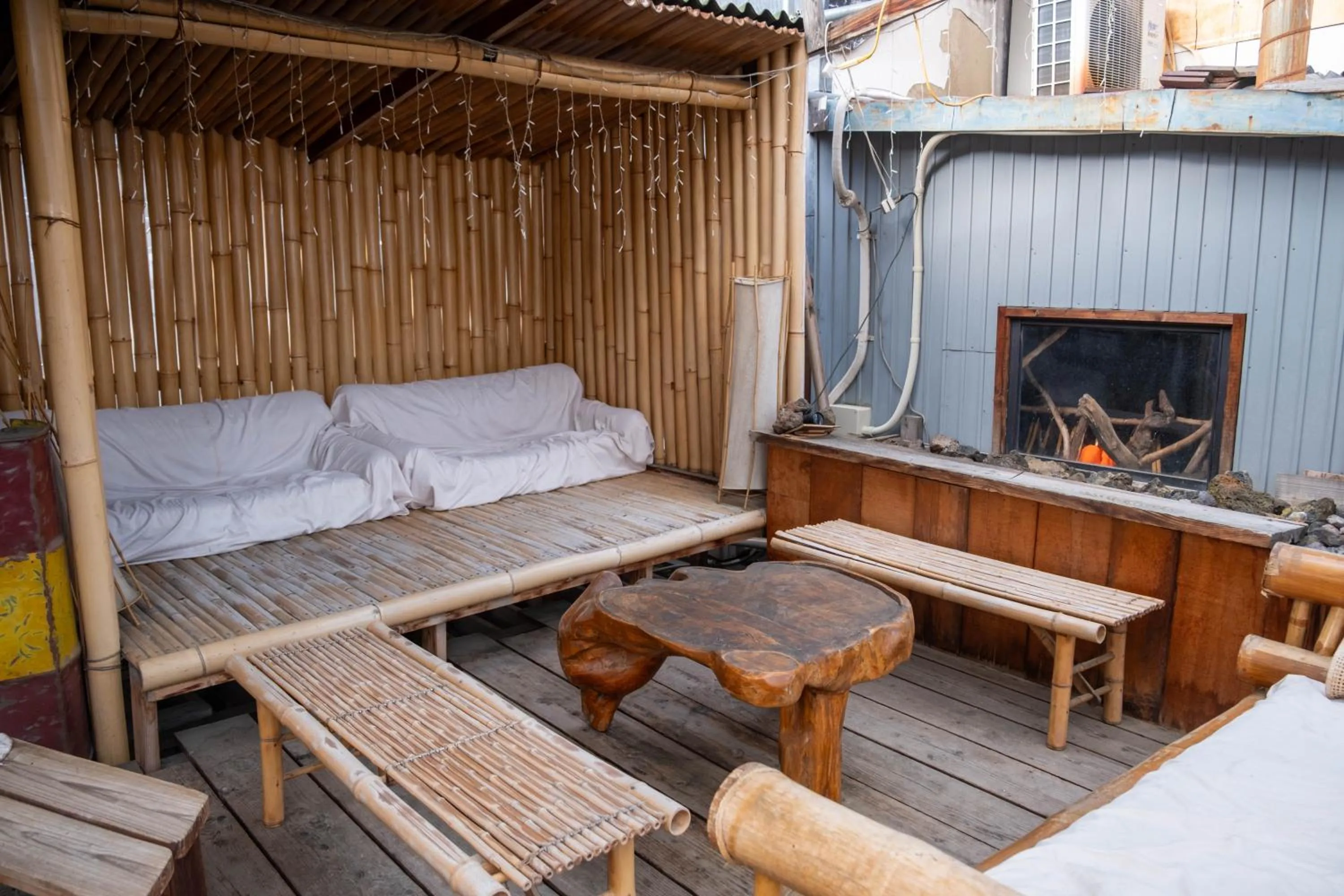 Sauna in Worldtreck Dinner & Guesthouse Pise