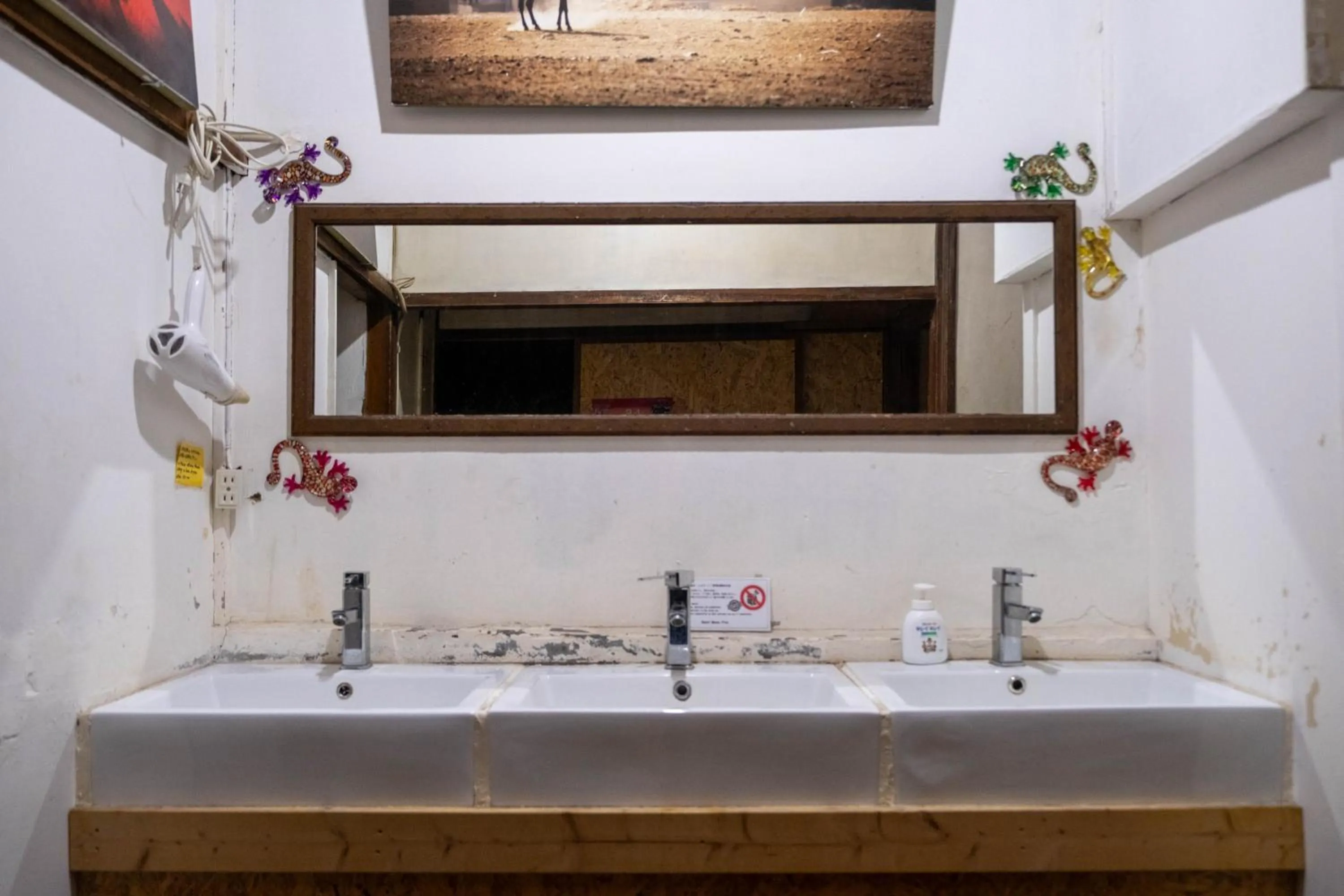 hair dryier in Worldtreck Dinner & Guesthouse Pise