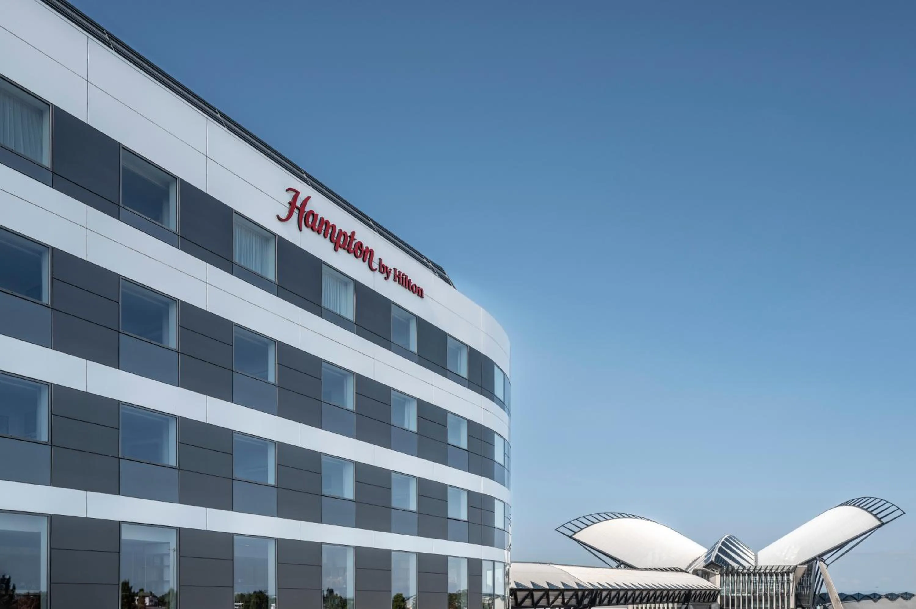 Property building in Hampton By Hilton Lyon Airport