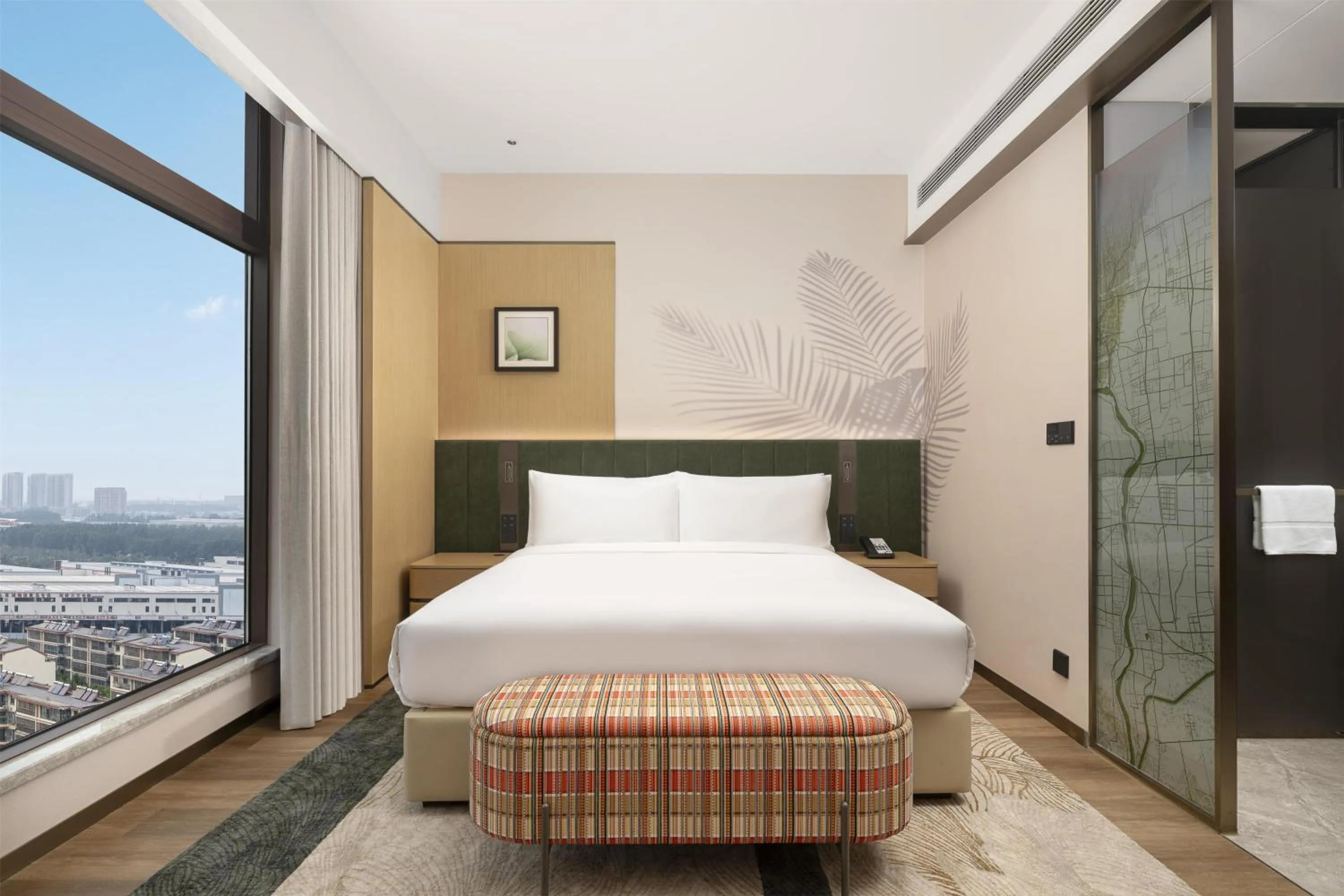 Bed in Hilton Garden Inn Linyi Shangcheng