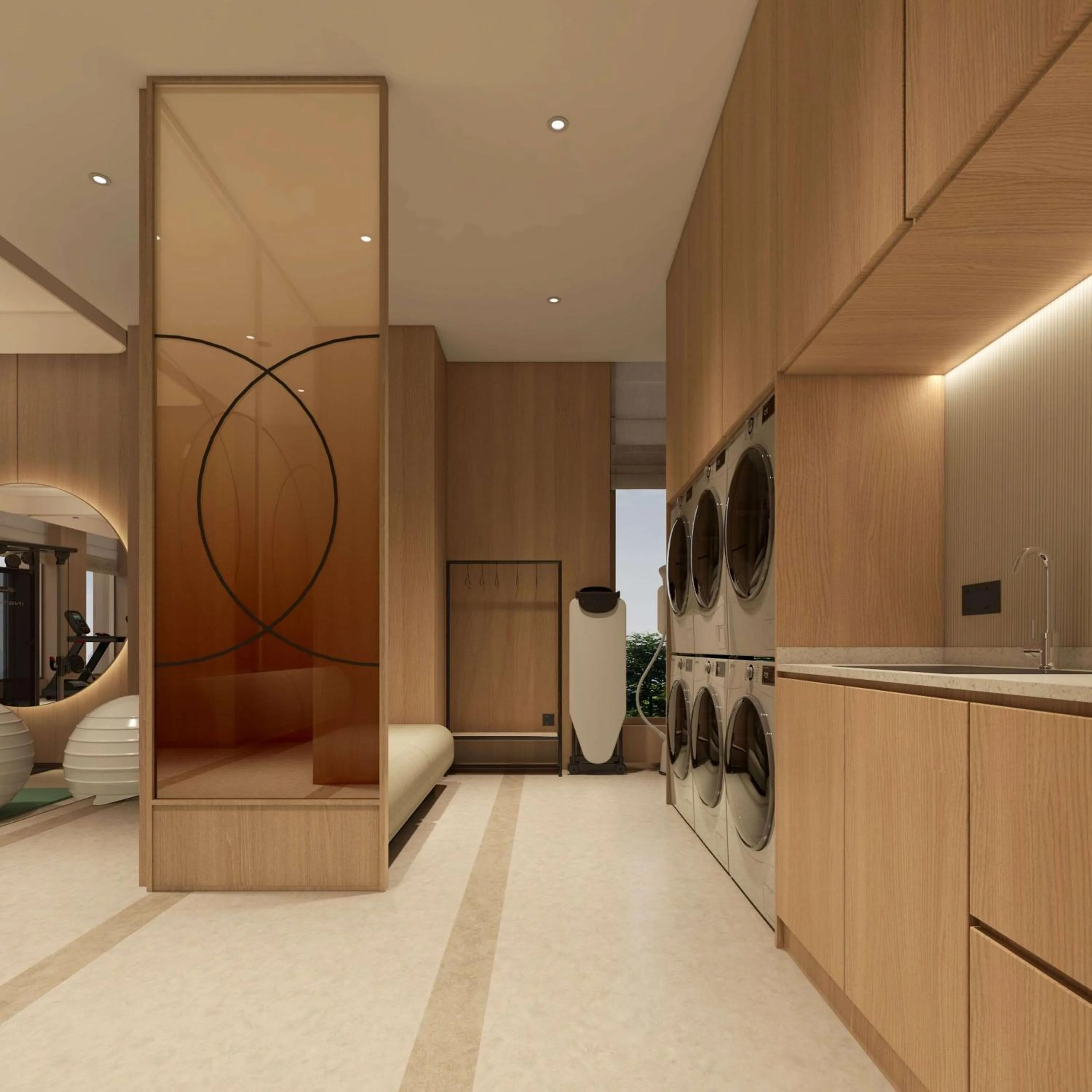 laundry in Hilton Garden Inn Linyi Shangcheng