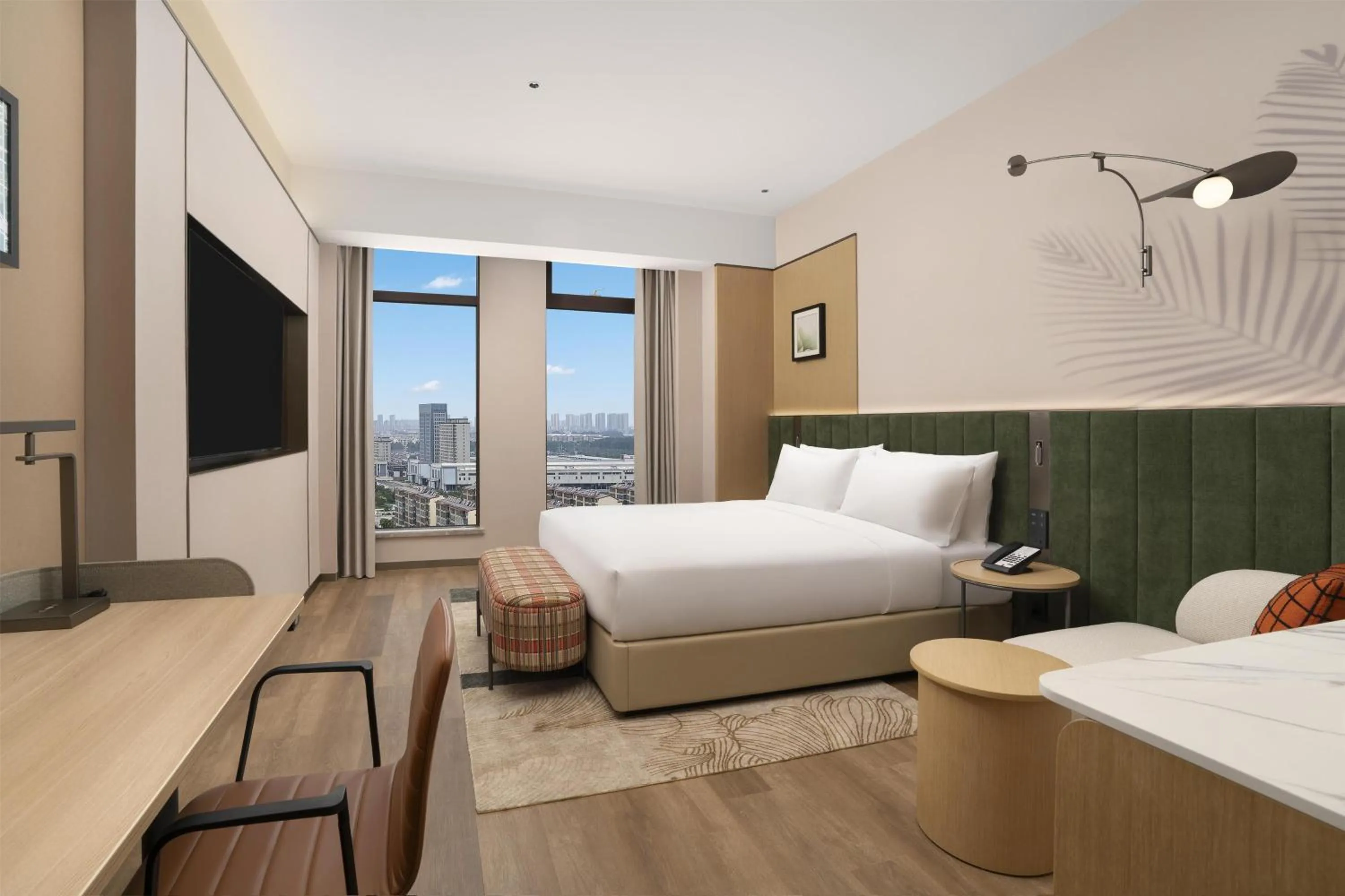 Bed in Hilton Garden Inn Linyi Shangcheng