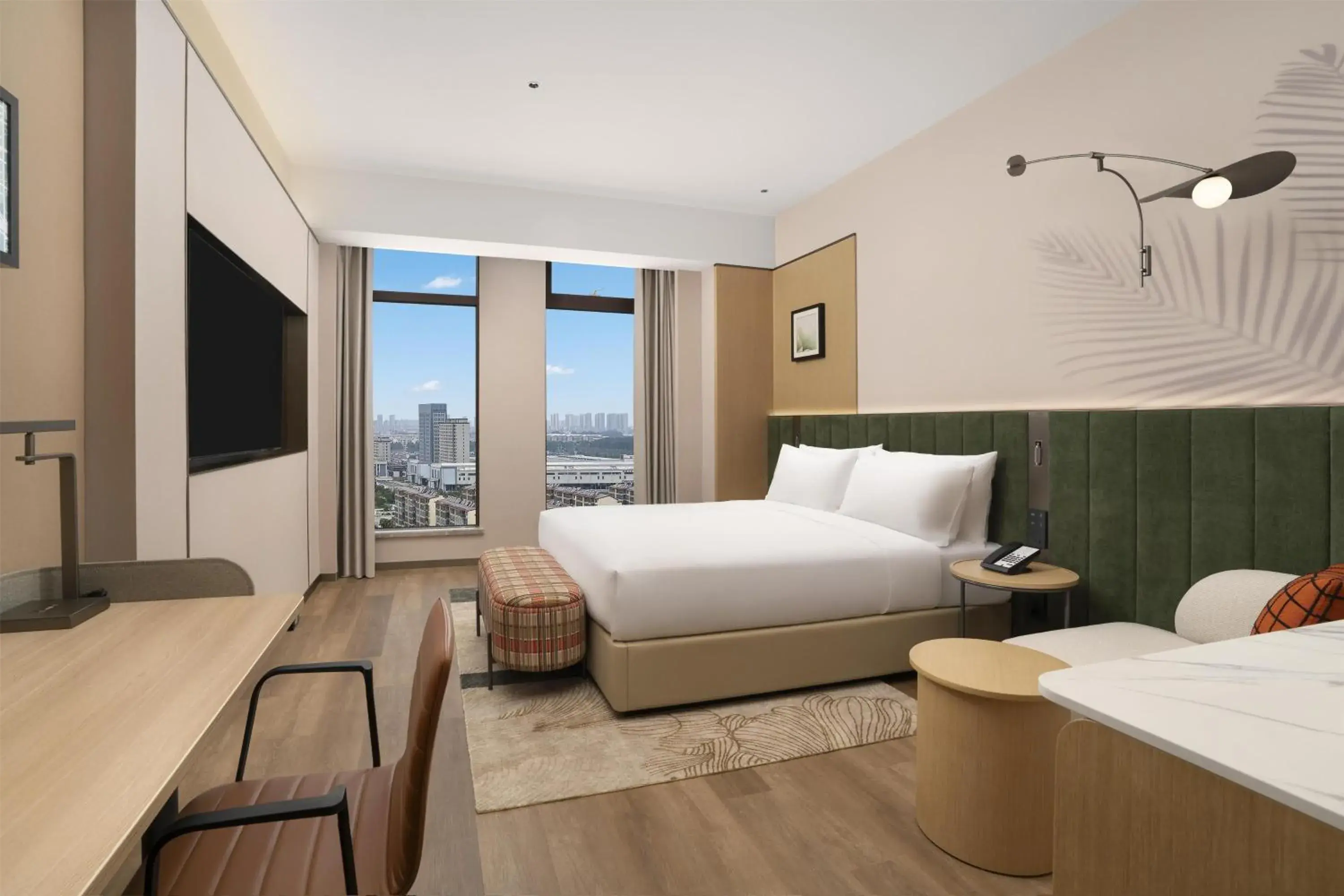 King Guest Room in Hilton Garden Inn Linyi Shangcheng King Guest Room in Hilton Garden Inn Linyi Shangcheng