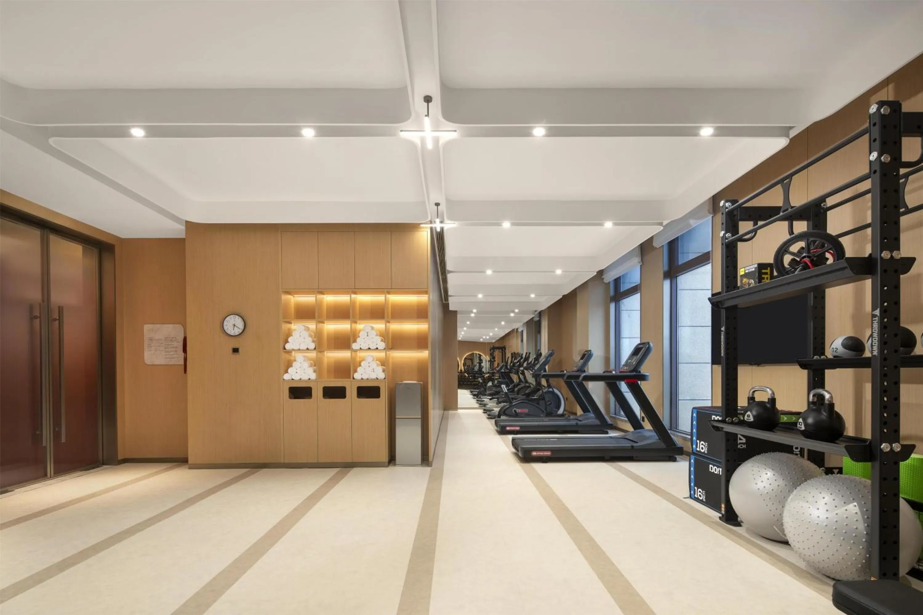 Fitness centre/facilities in Hilton Garden Inn Linyi Shangcheng