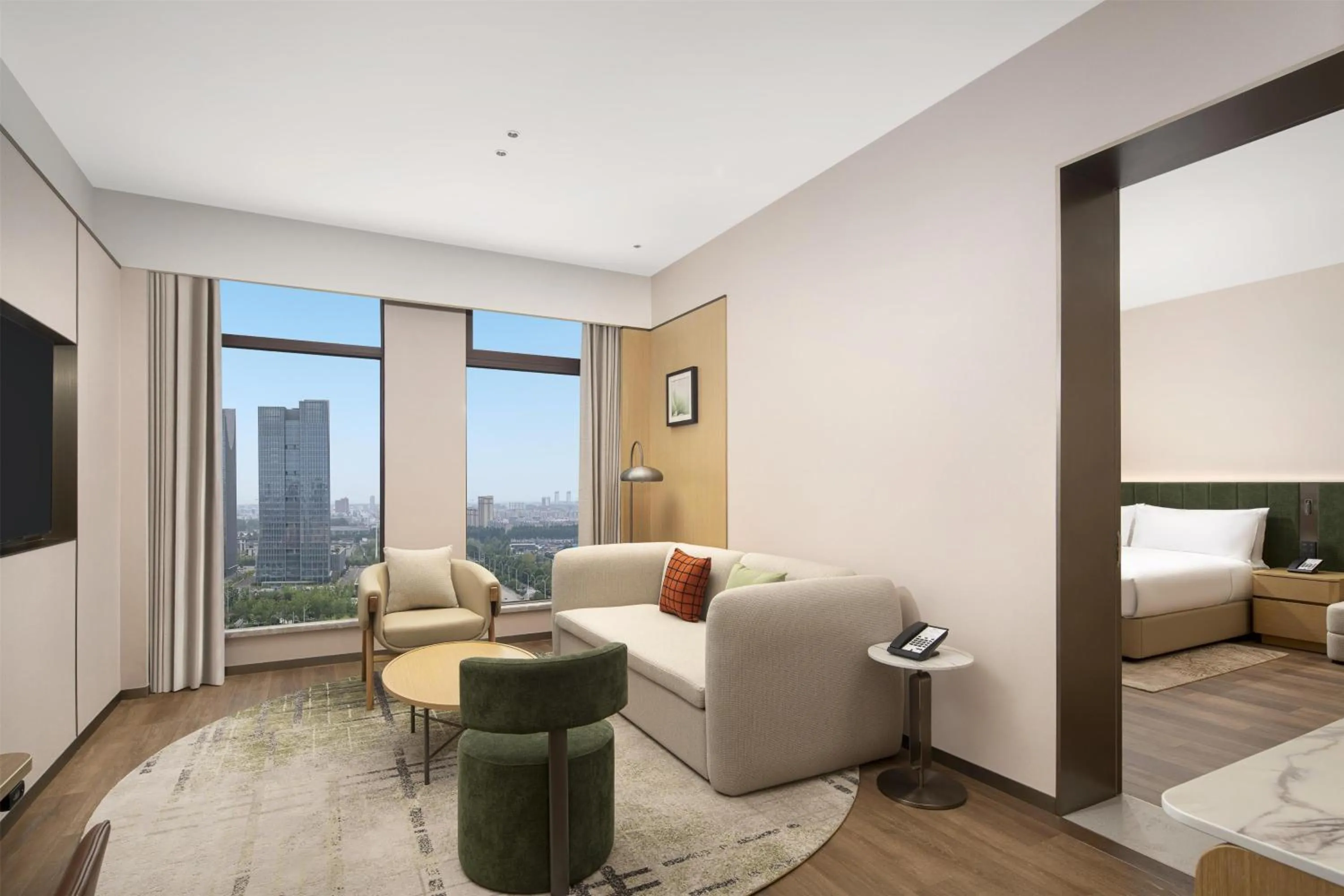 Photo of the whole room in Hilton Garden Inn Linyi Shangcheng