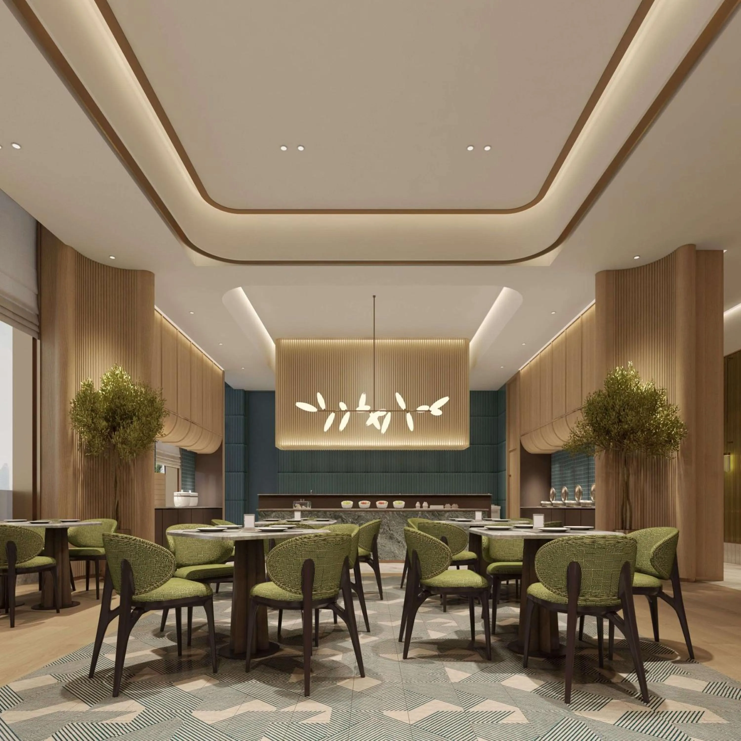 Restaurant/places to eat in Hilton Garden Inn Linyi Shangcheng