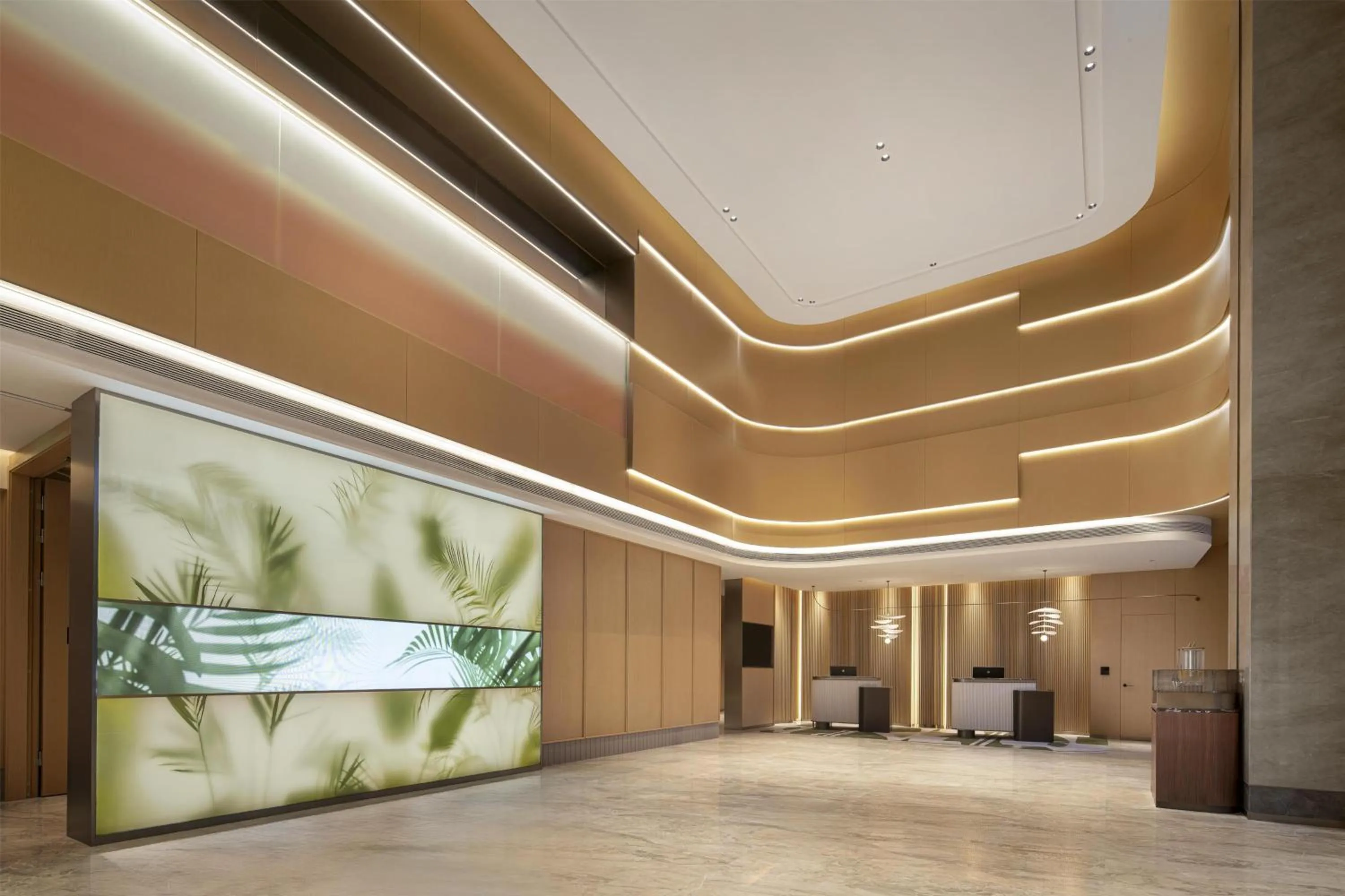 Lobby or reception in Hilton Garden Inn Linyi Shangcheng