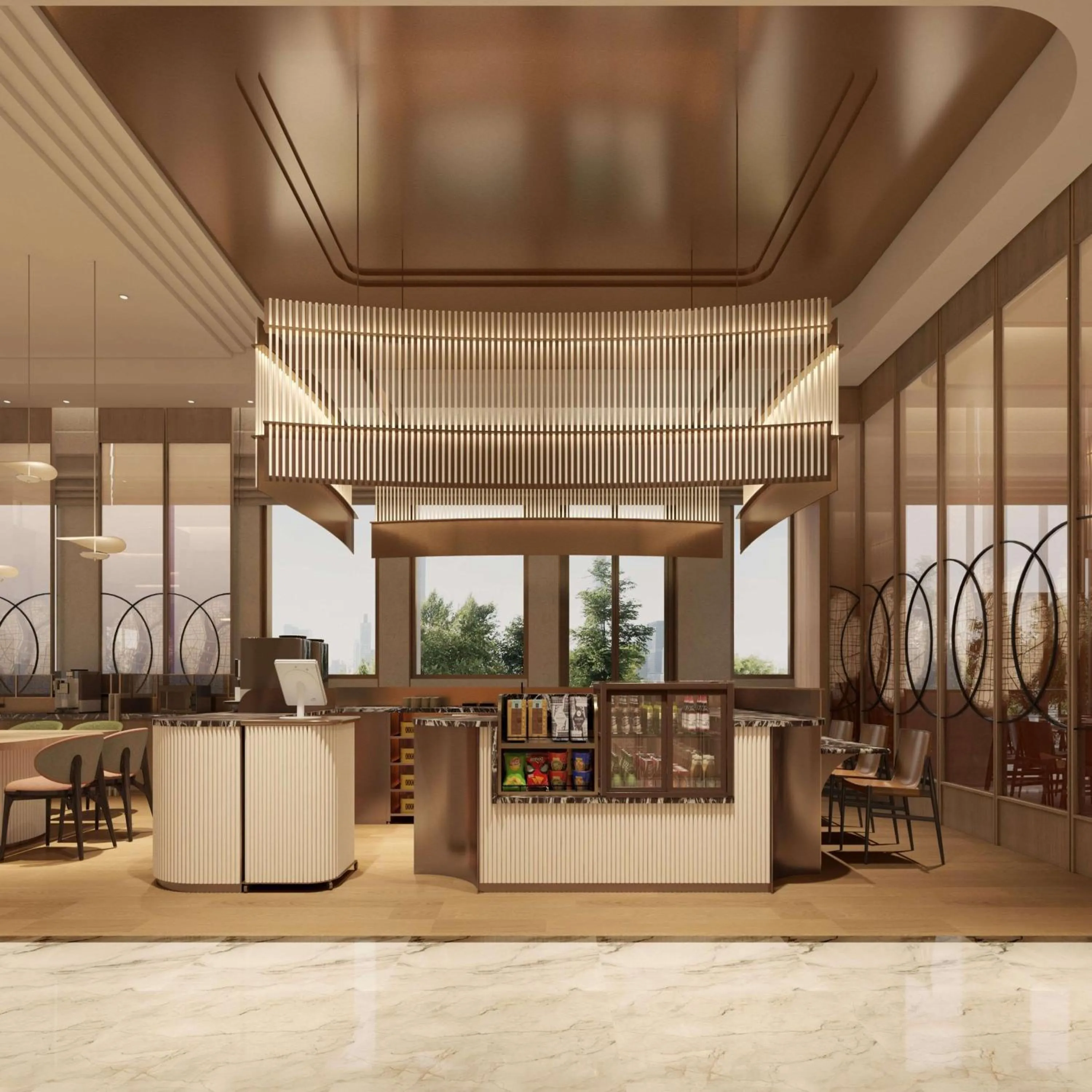 Restaurant/places to eat in Hilton Garden Inn Linyi Shangcheng