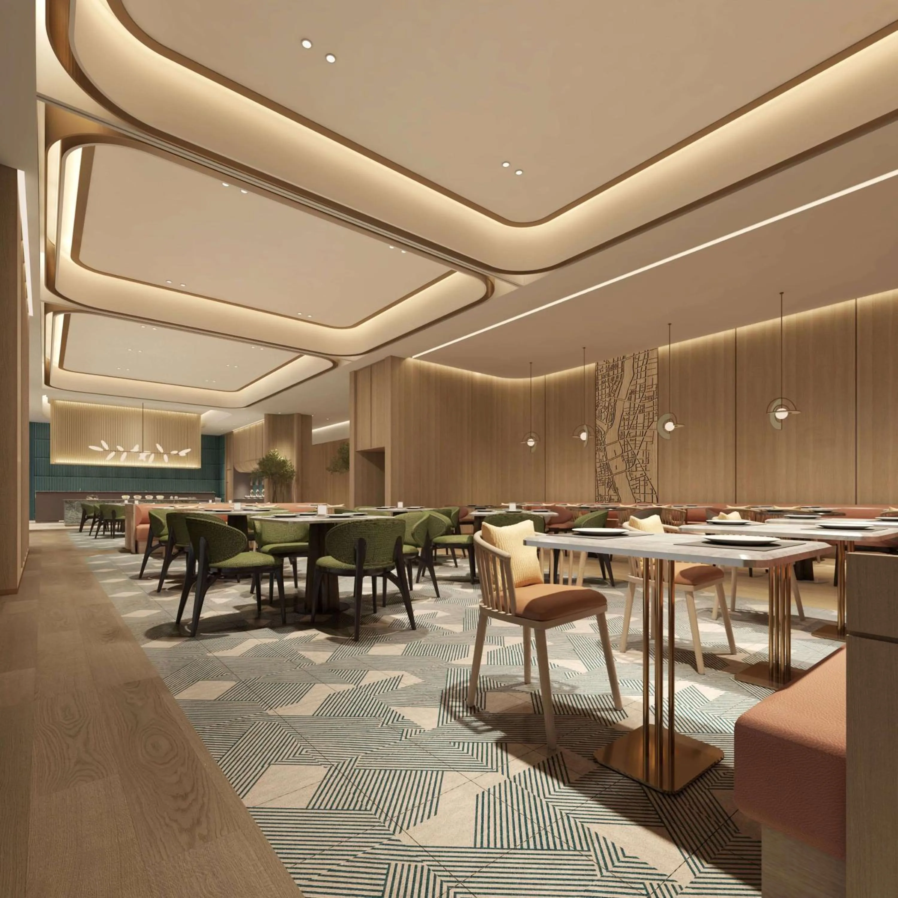 Restaurant/places to eat in Hilton Garden Inn Linyi Shangcheng