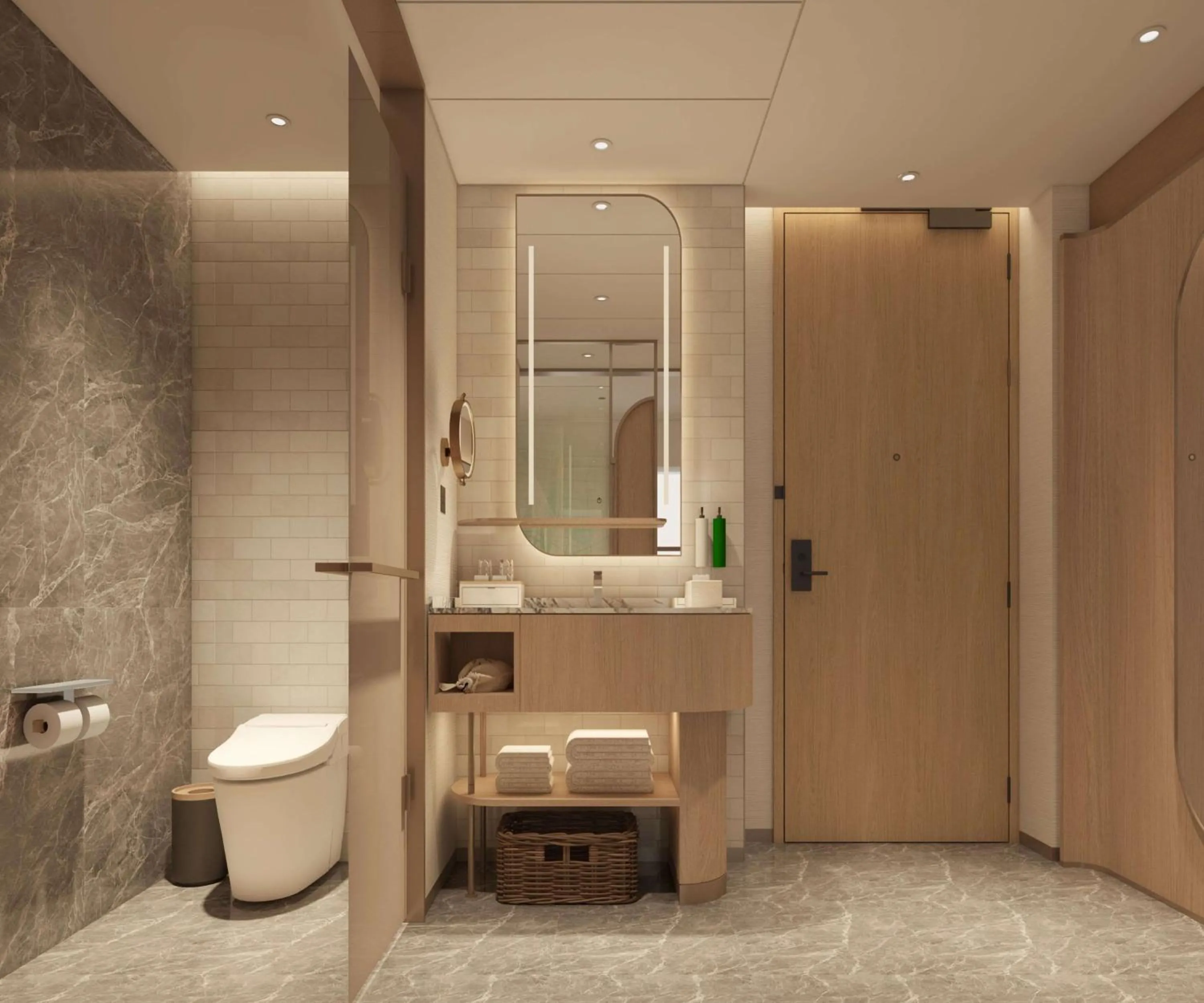 Bathroom in Hilton Garden Inn Linyi Shangcheng