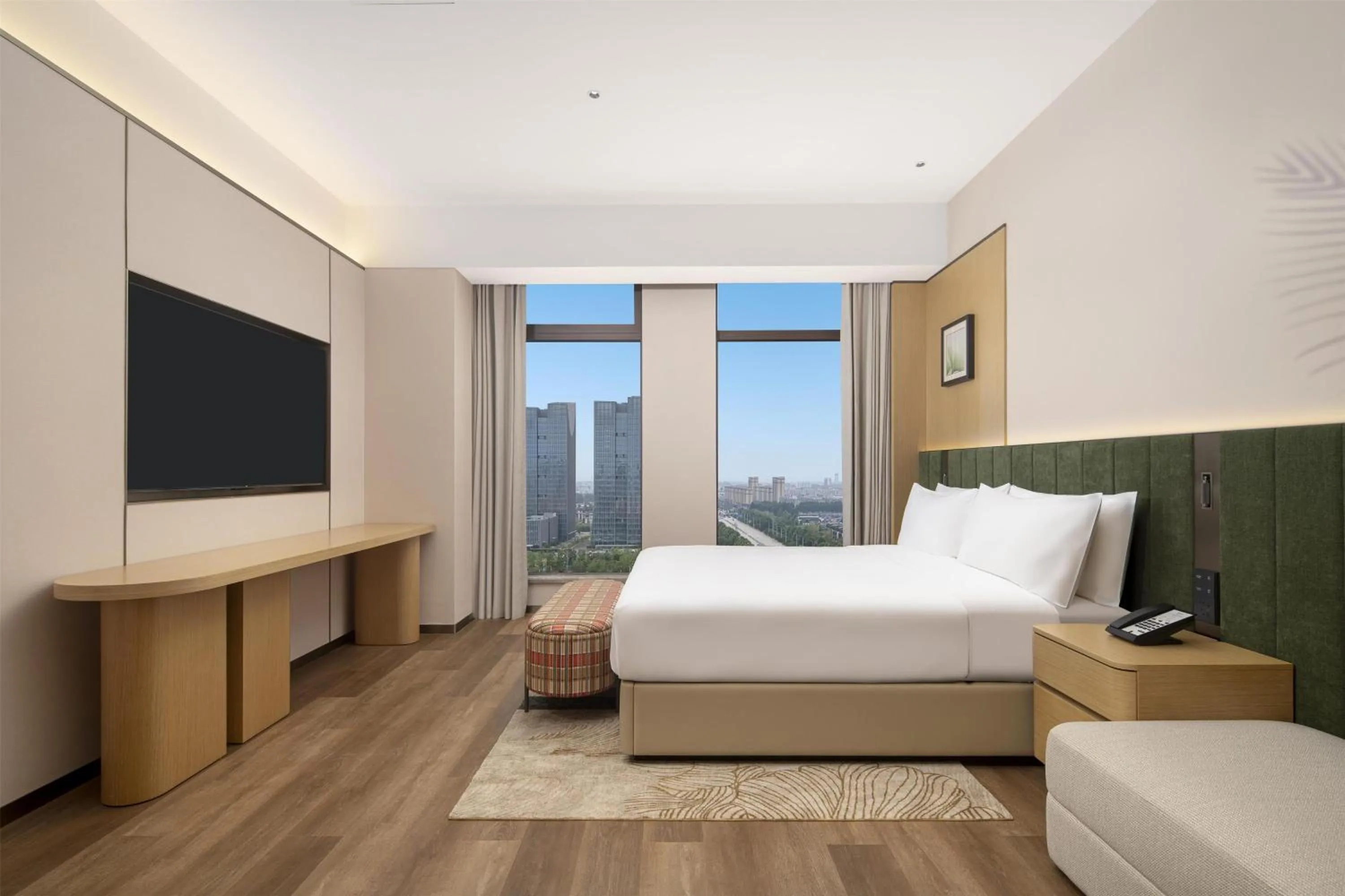 Bed in Hilton Garden Inn Linyi Shangcheng