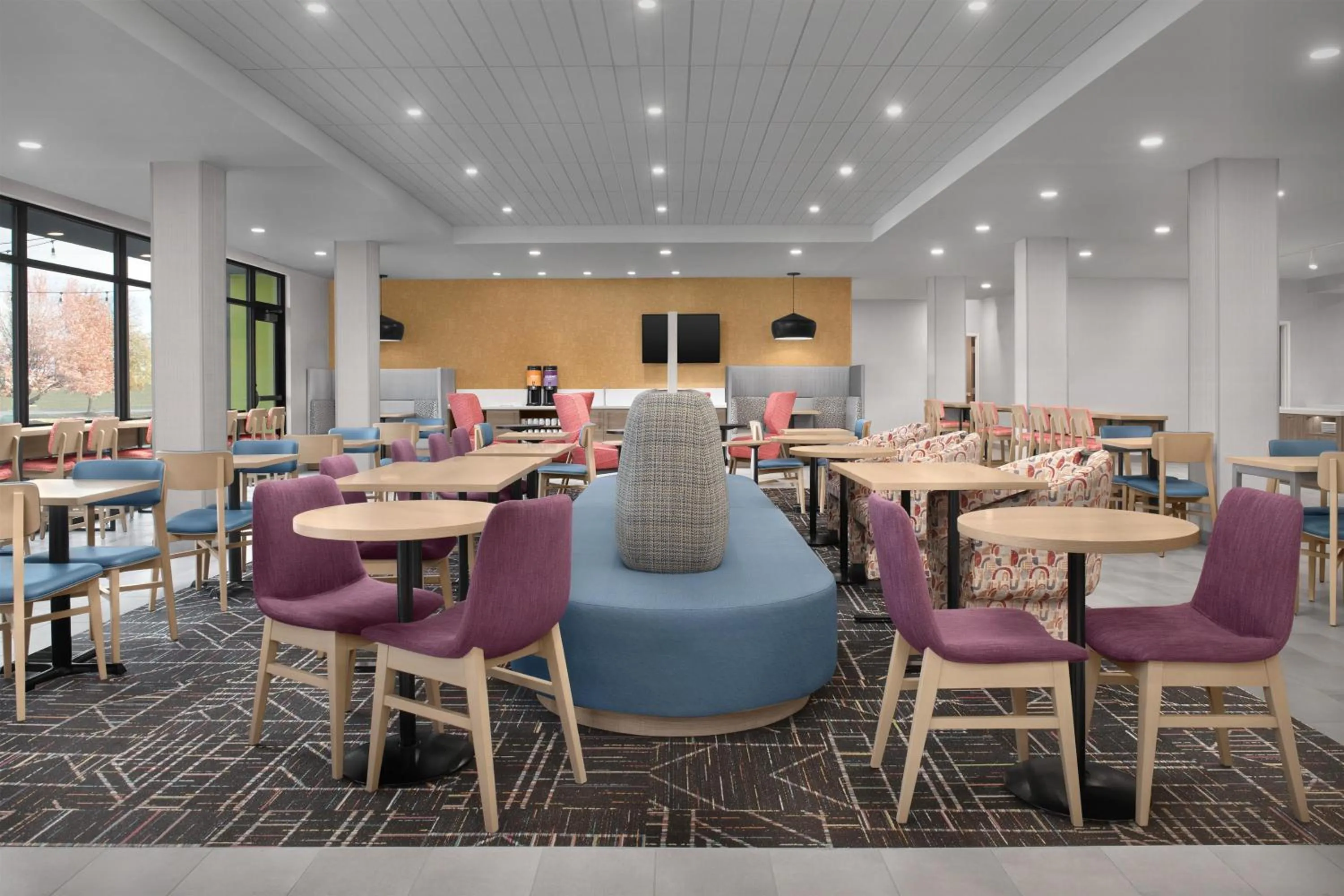 Lobby or reception in Home2 Suites By Hilton Syracuse Liverpool Airport Area