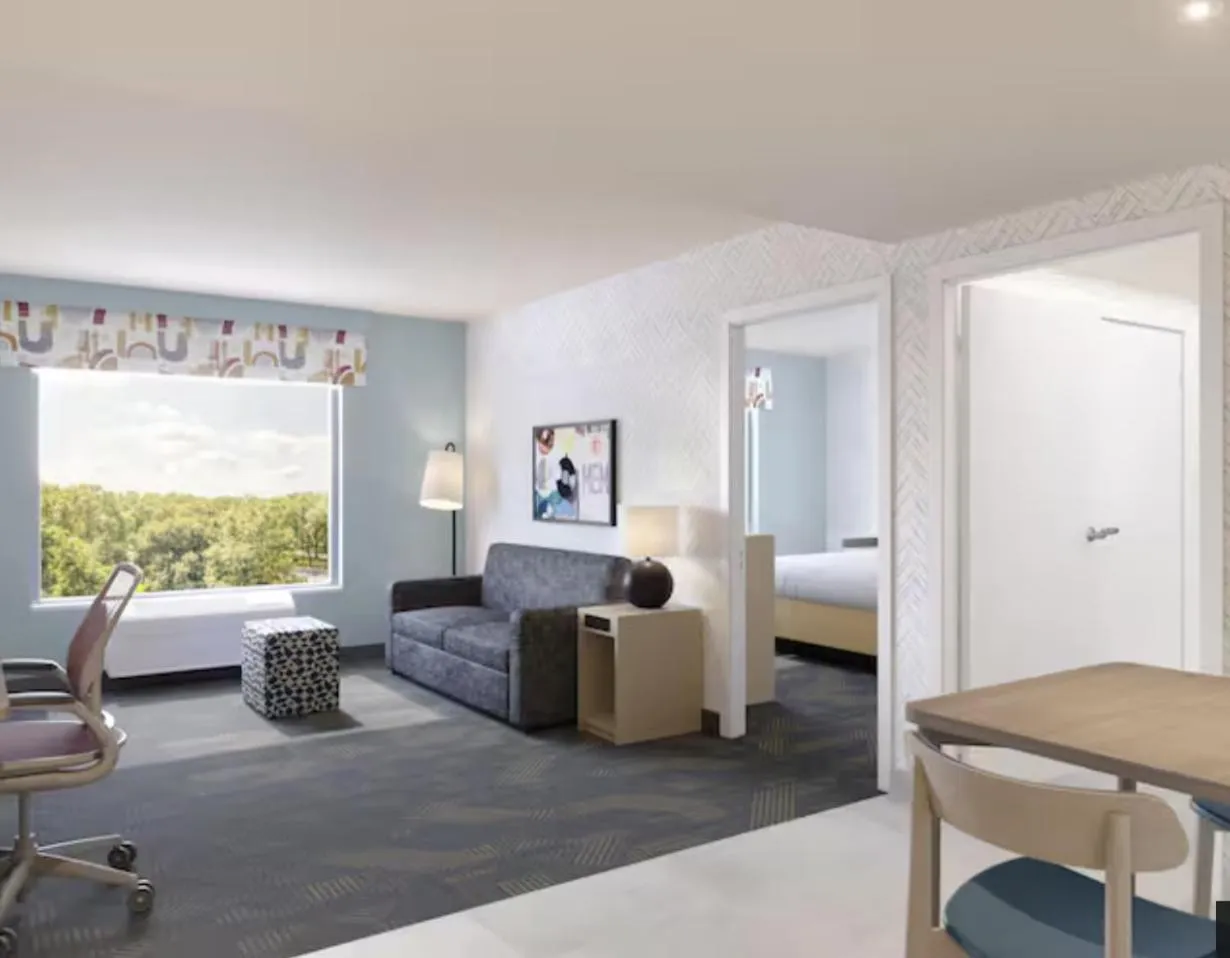 Bed in Home2 Suites By Hilton Syracuse Liverpool Airport Area