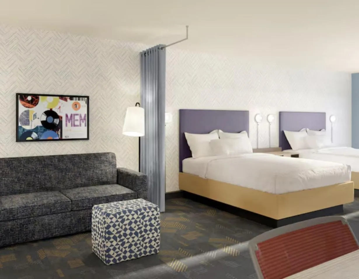 Bed in Home2 Suites By Hilton Syracuse Liverpool Airport Area