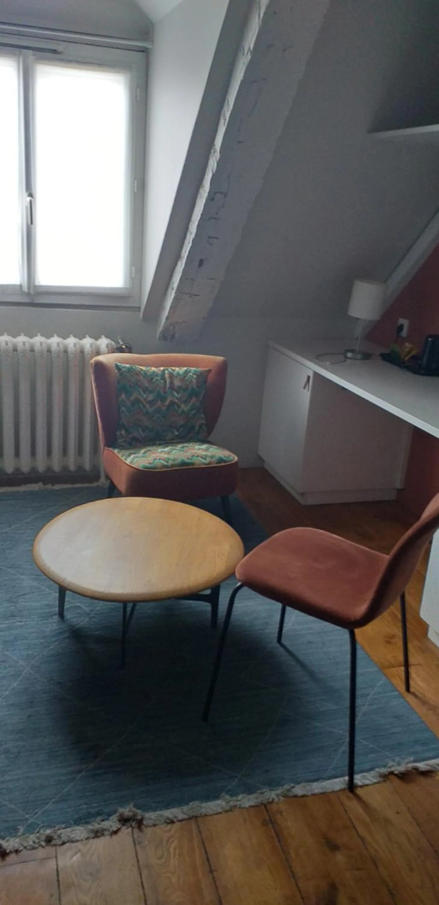 Seating area in Hôtel Jeanne d'Arc Le Marais