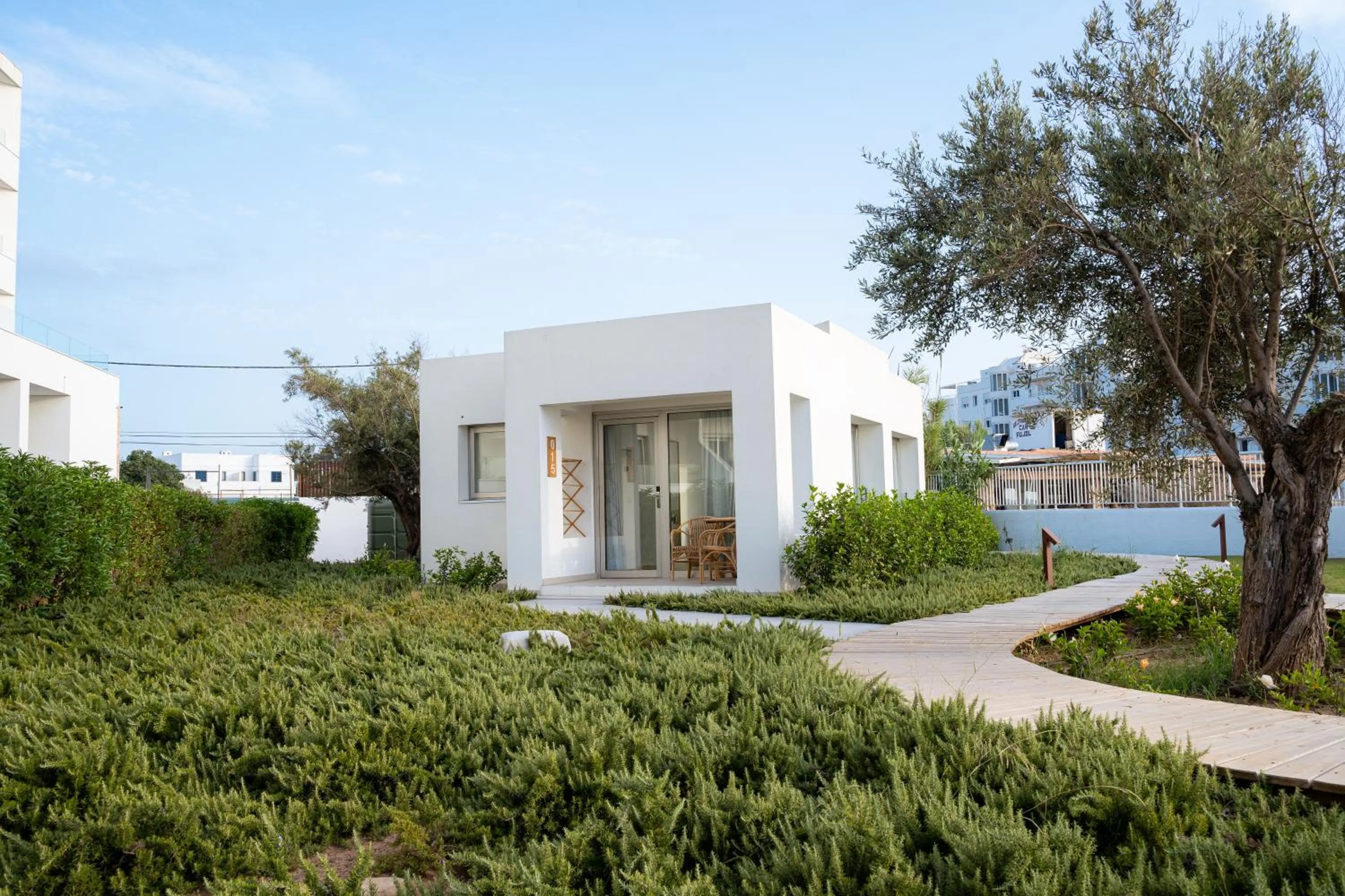 Garden view in Can Salia