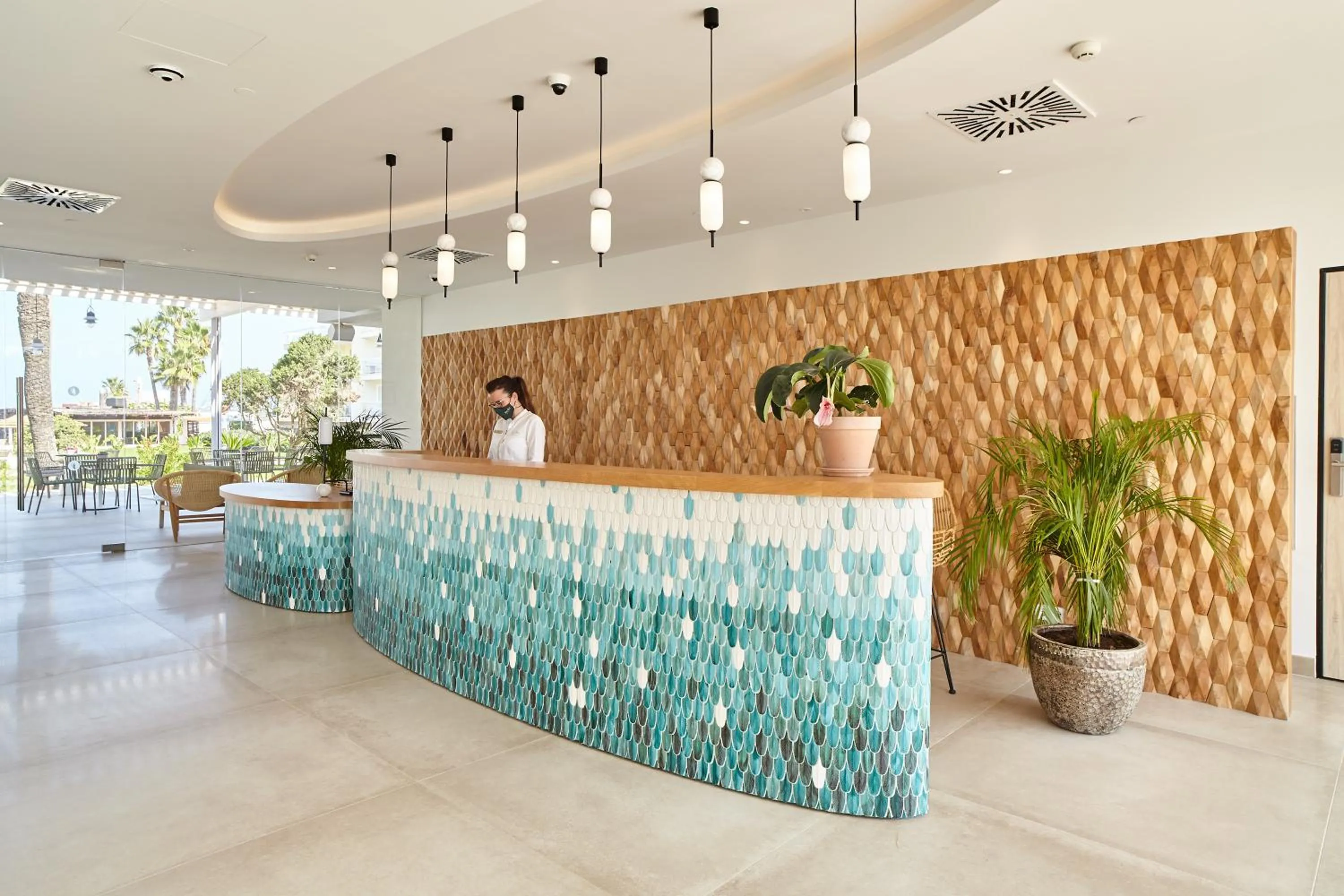 Lobby or reception in Can Salia