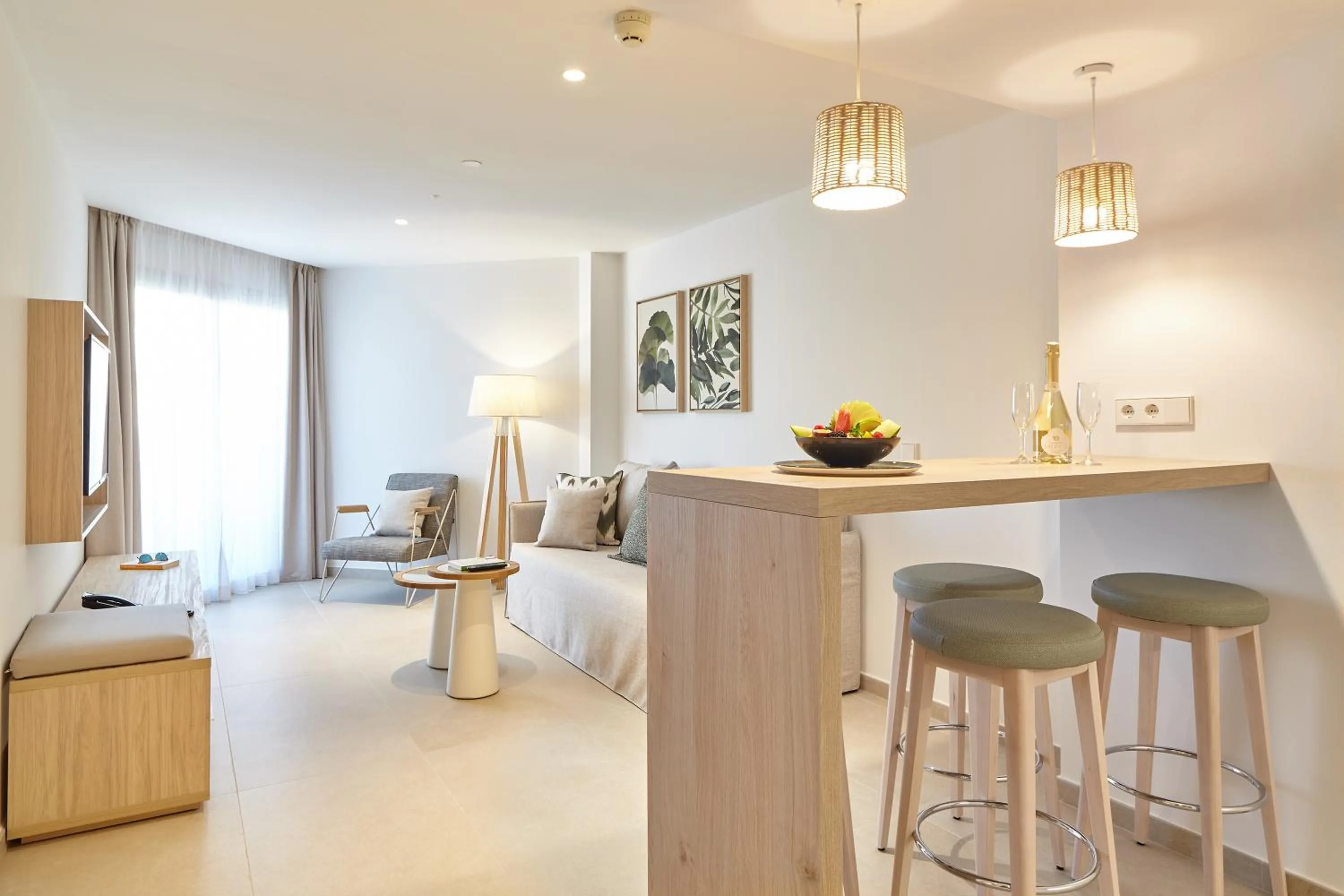 Living room in Can Salia