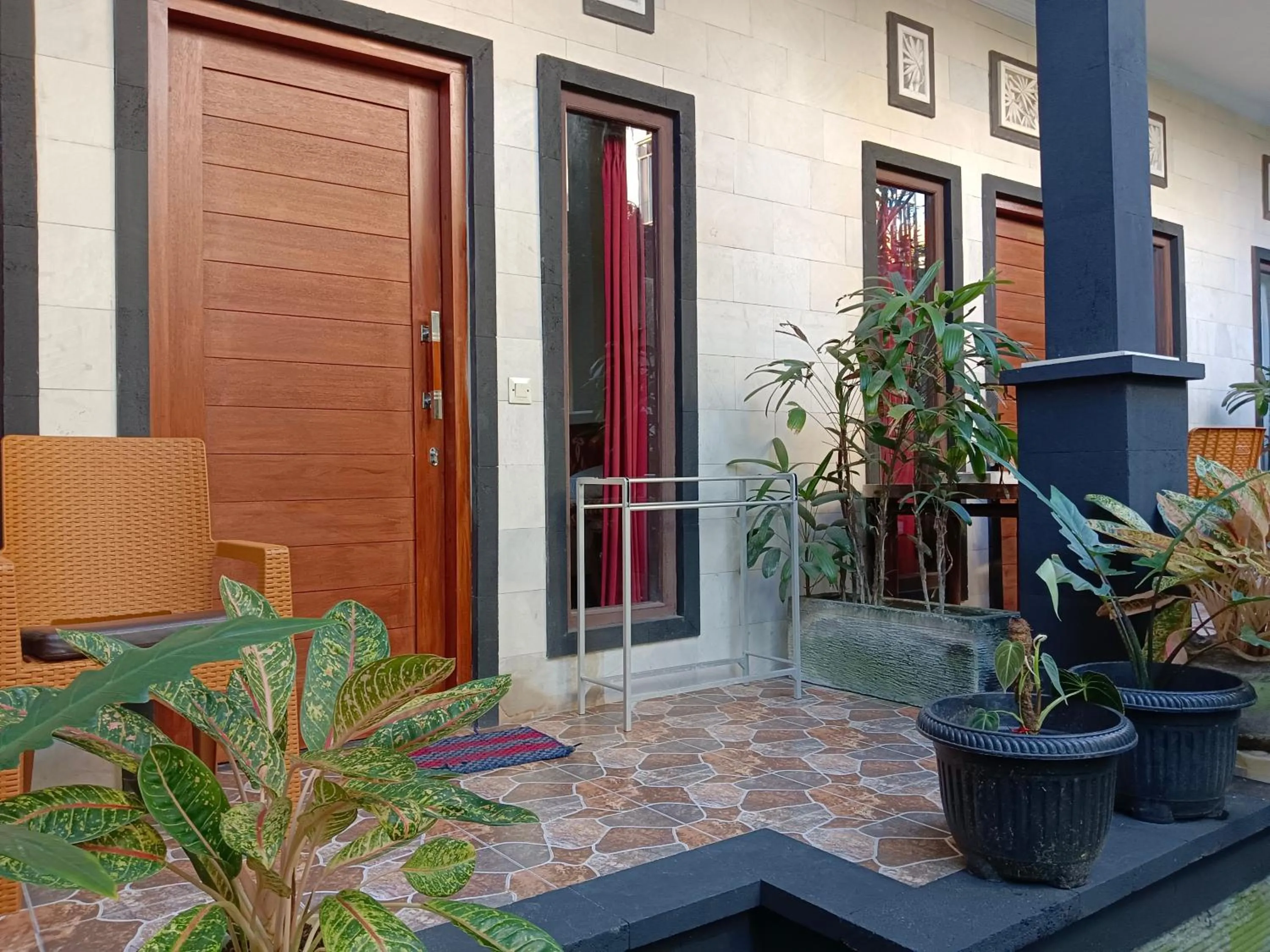 Balcony/Terrace in Double N Guesthouse Sanur Bali