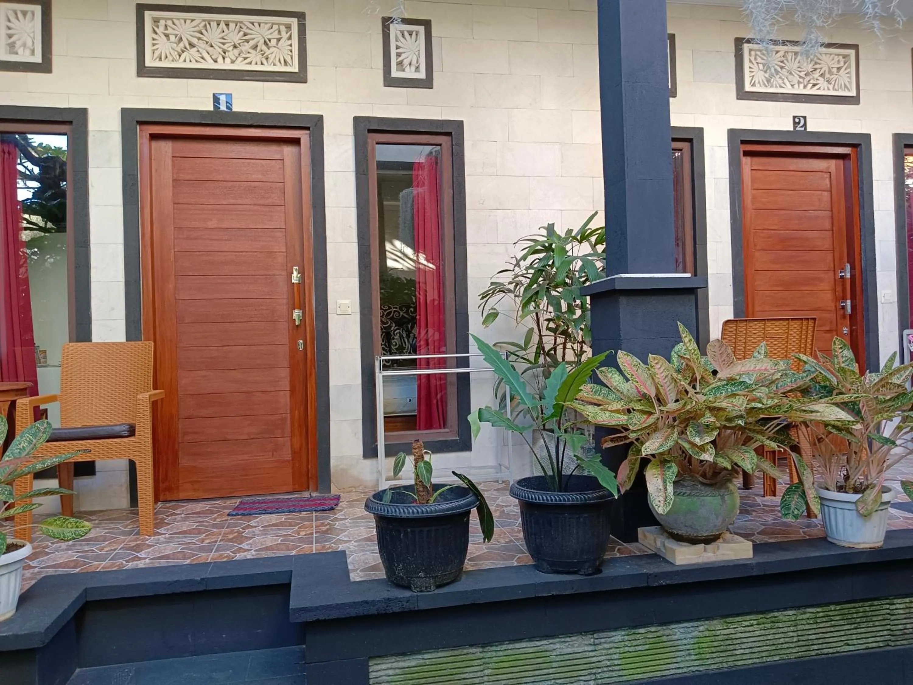 Property building in Double N Guesthouse Sanur Bali