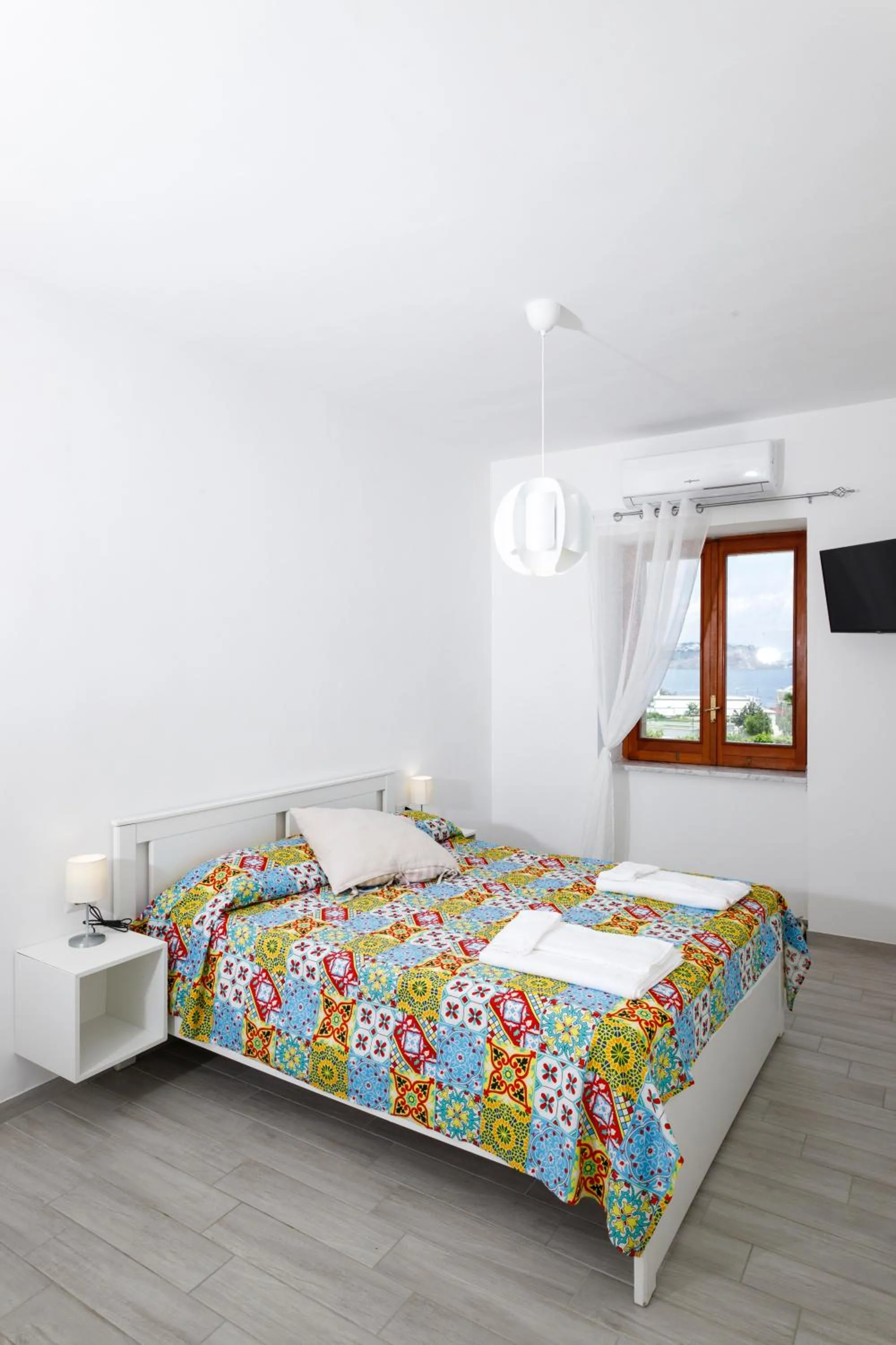 Bed in La Casa sul Faro