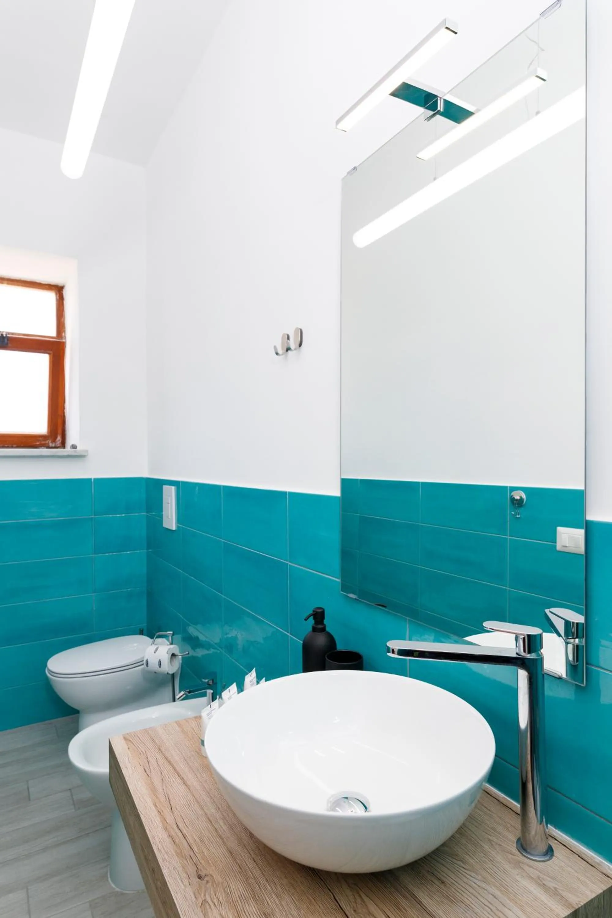 Bathroom in La Casa sul Faro