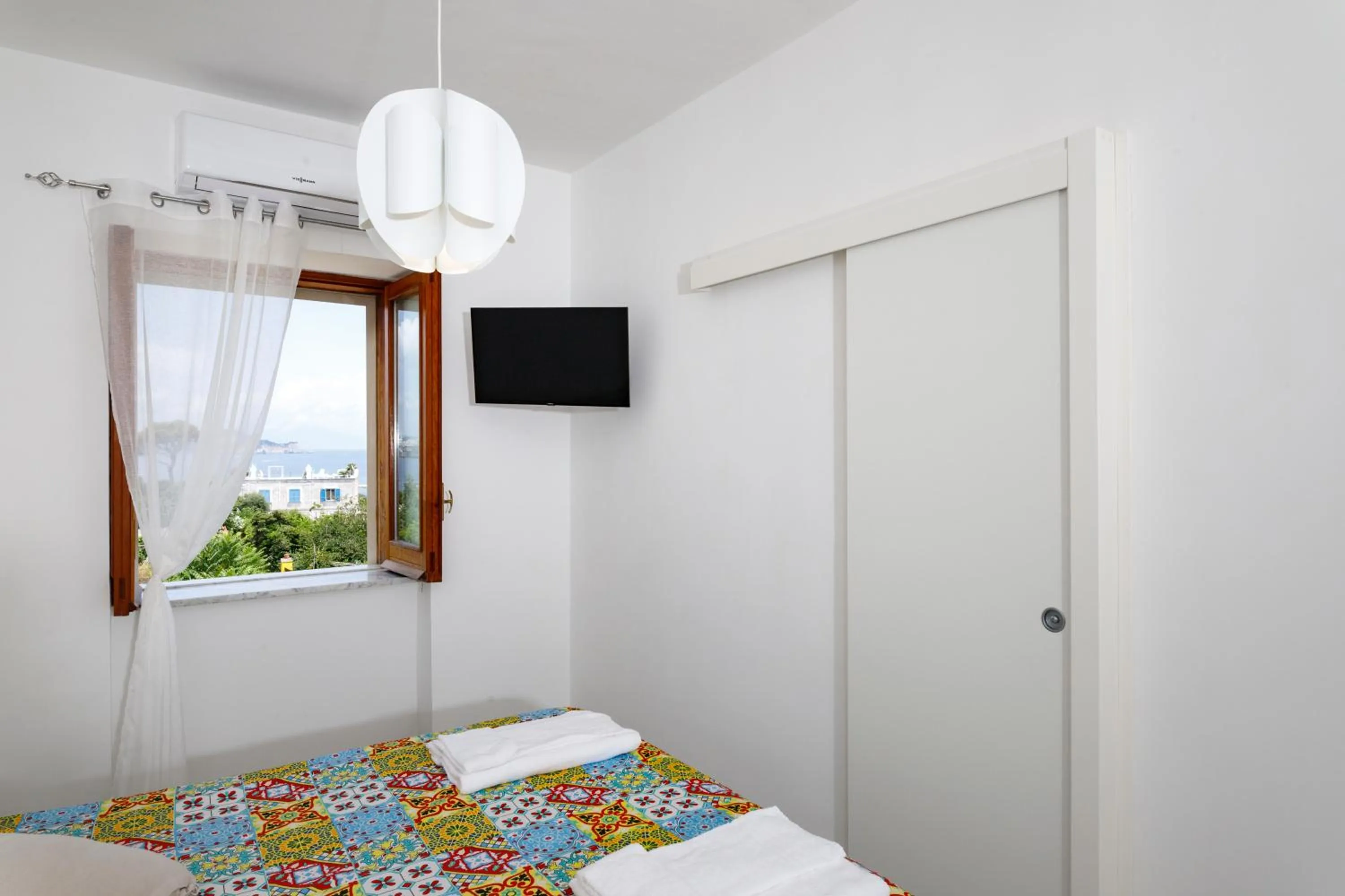 Bed in La Casa sul Faro