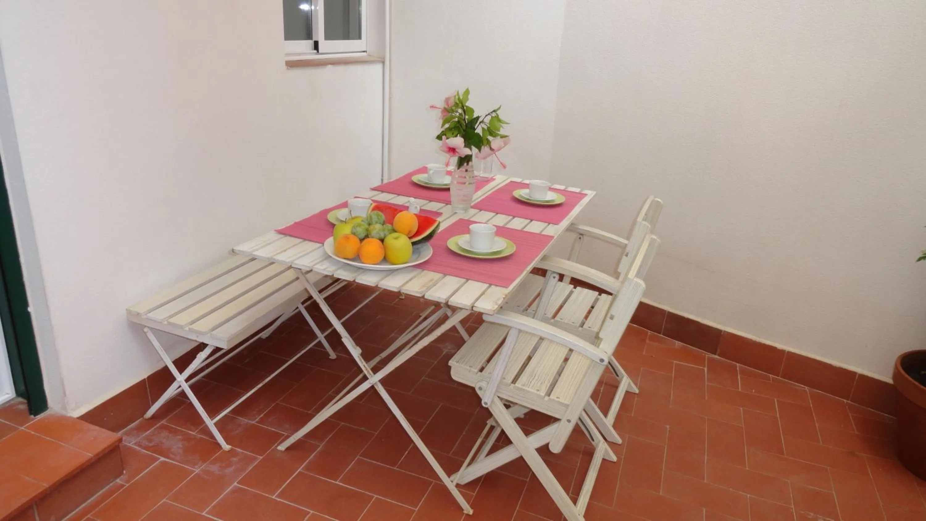 Patio in Apartamento zona playa de San Sebastian