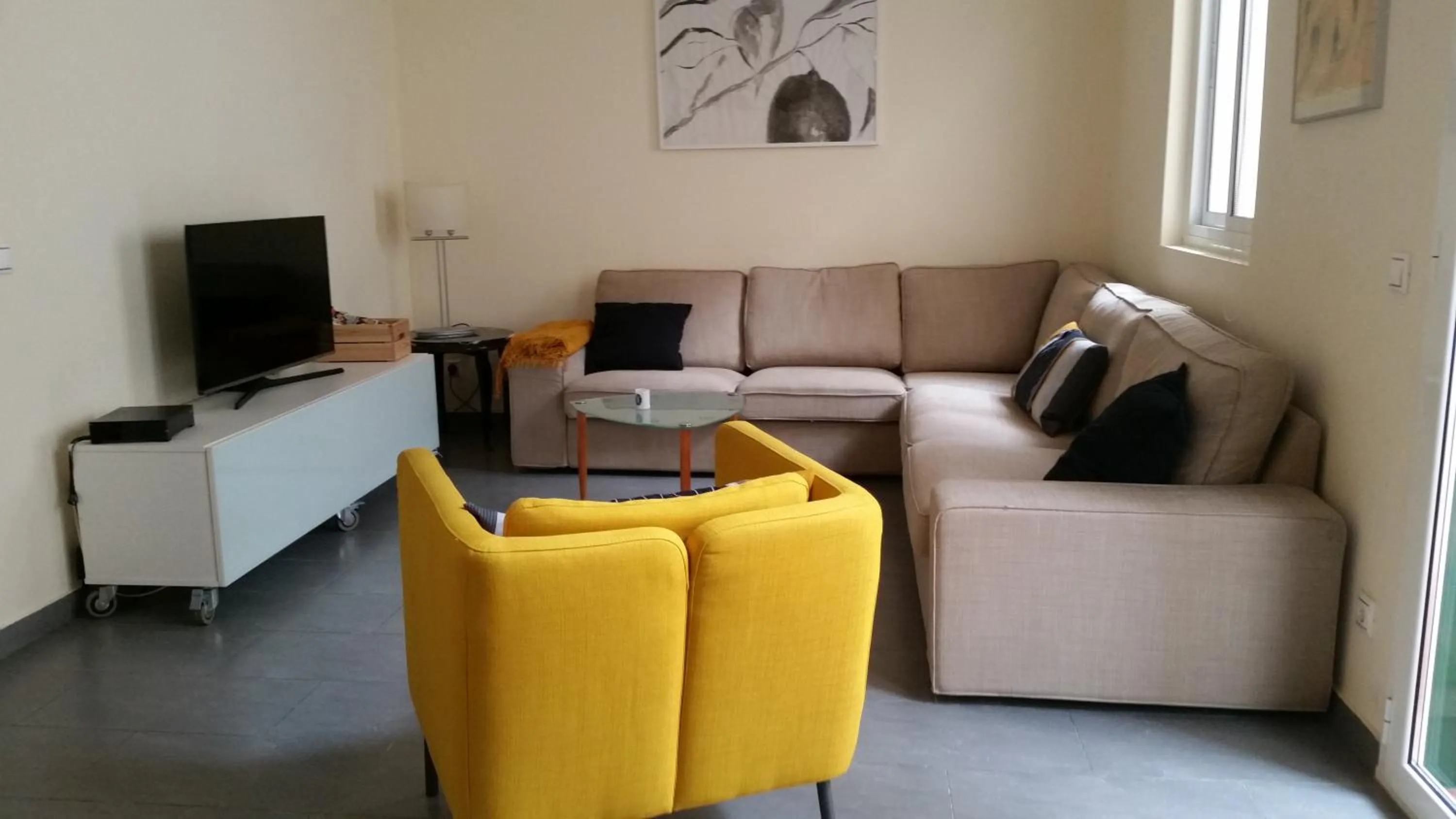 Living room in Apartamento zona playa de San Sebastian