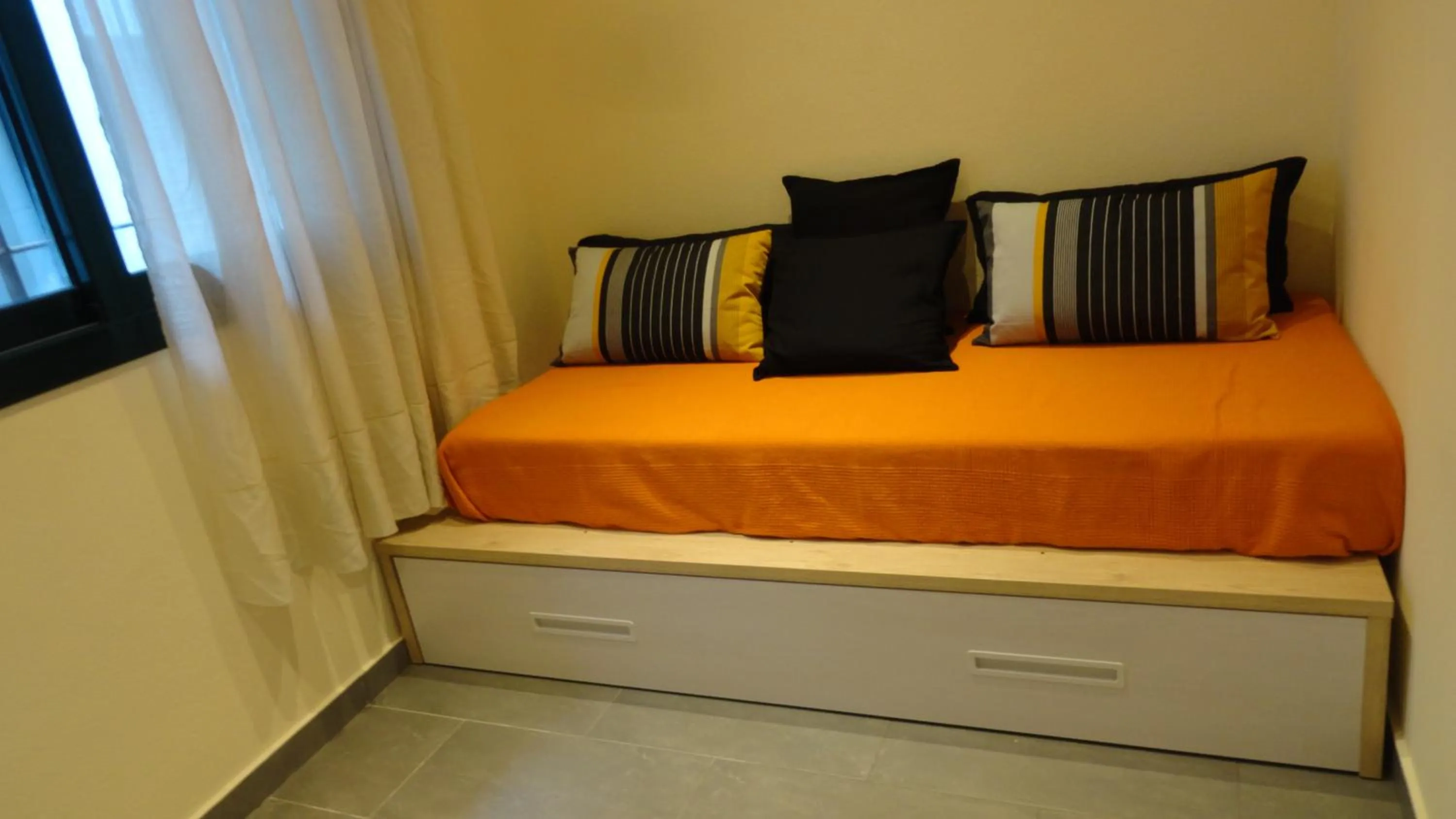 Bedroom, Bed in Apartamento zona playa de San Sebastian