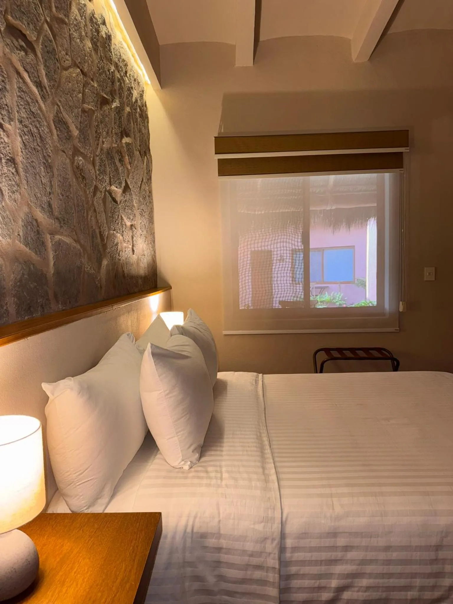 Bed in La Posada Hotel Boutique