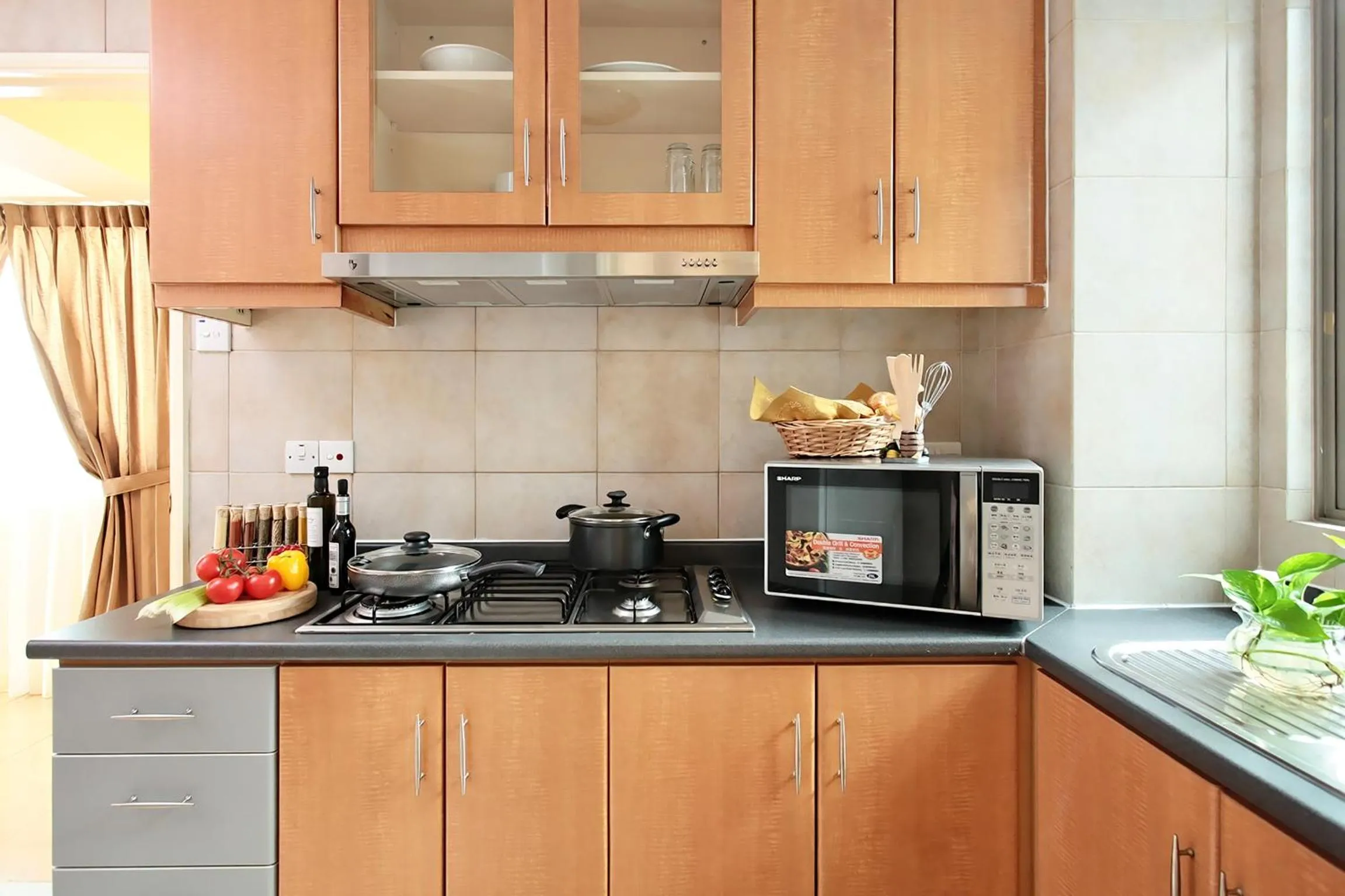 Kitchen or kitchenette in Village Residence Hougang by Far East Hospitality