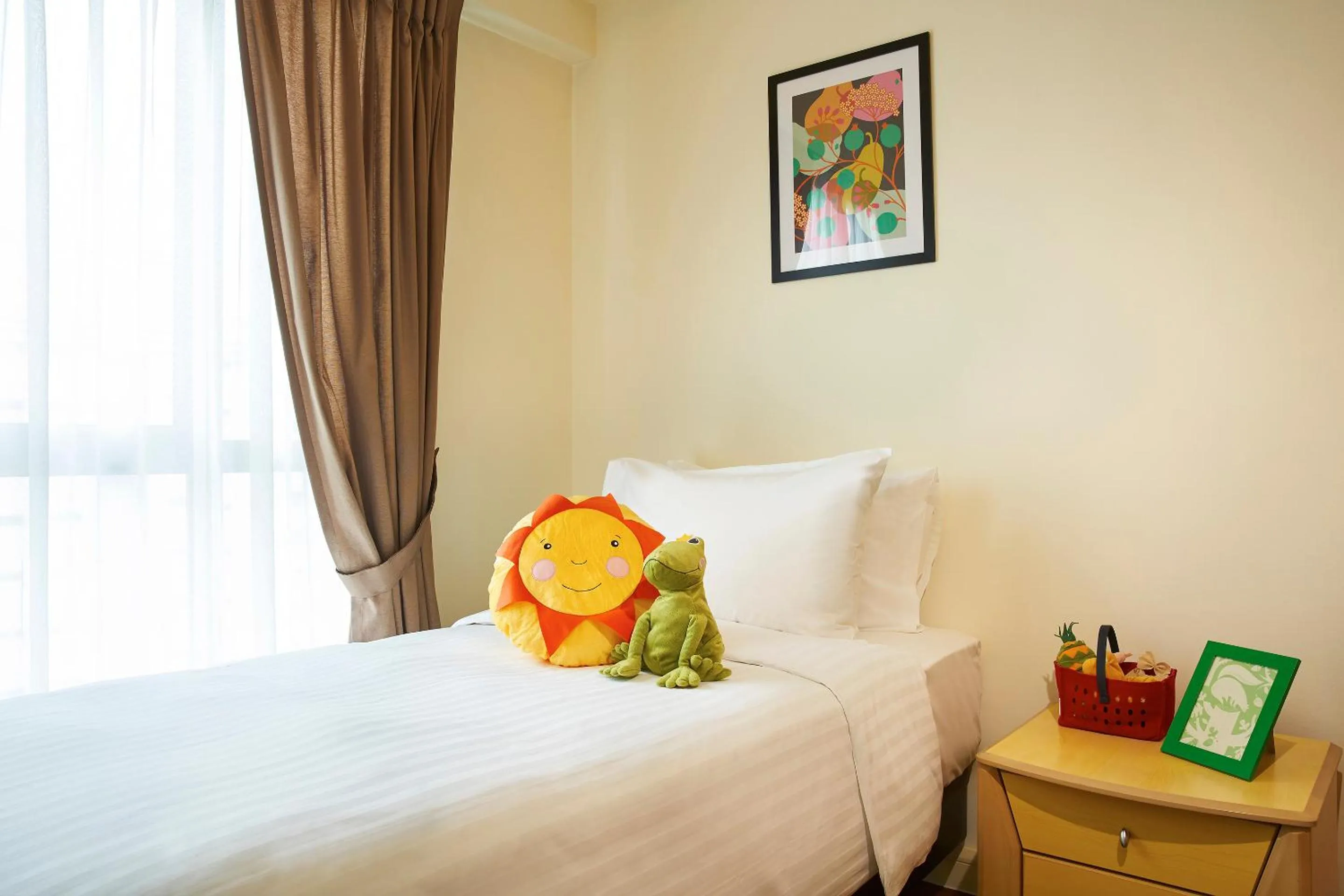 Bed in Village Residence Hougang by Far East Hospitality