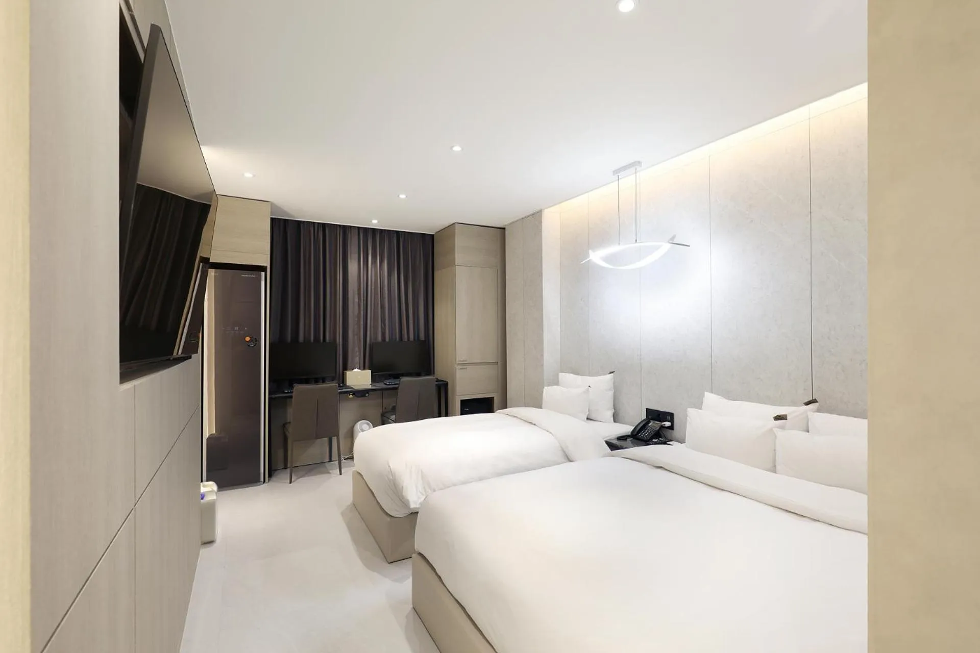 Bed in Hound Hotel Asan Terminal