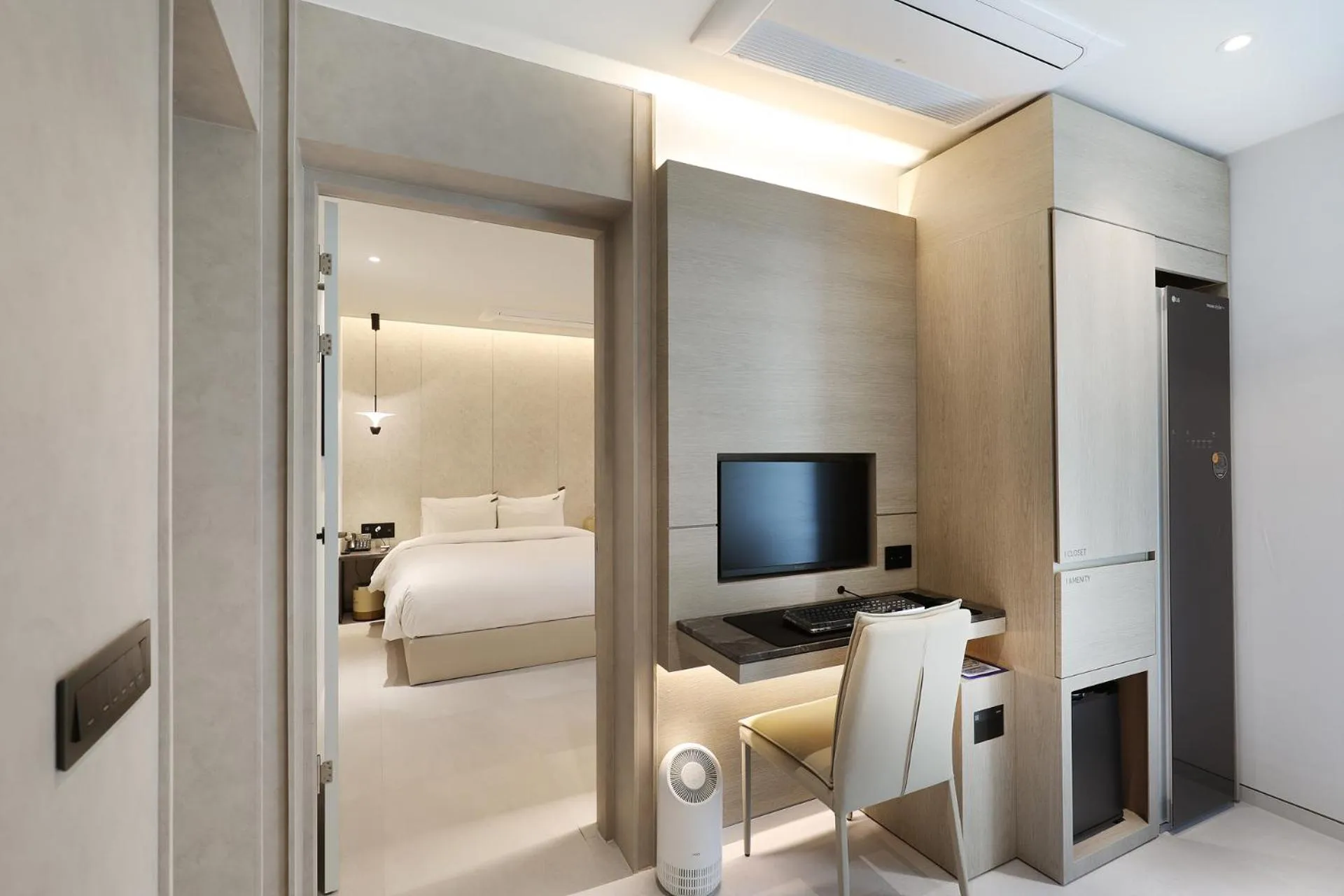 Bed in Hound Hotel Asan Terminal