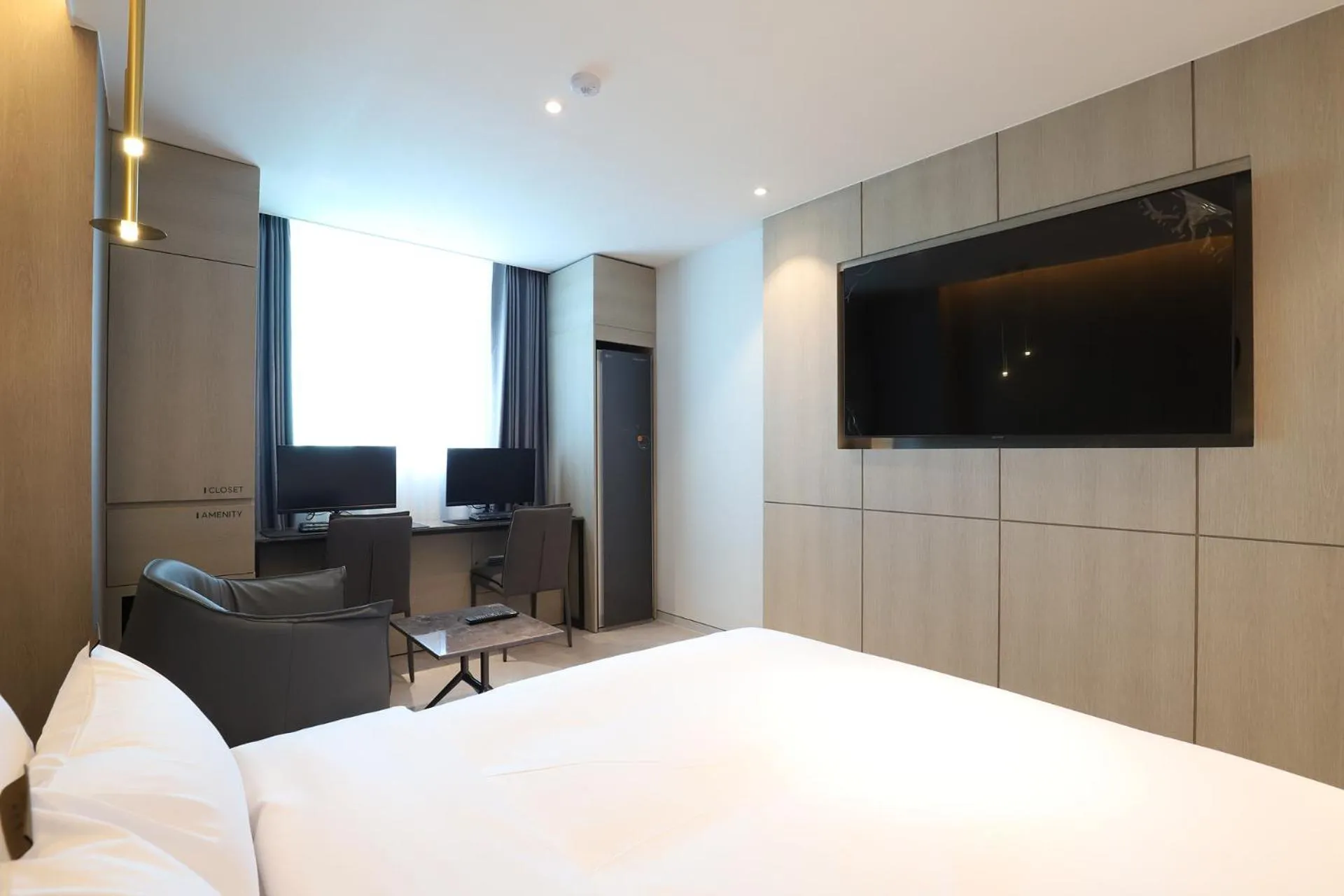 Bed in Hound Hotel Asan Terminal