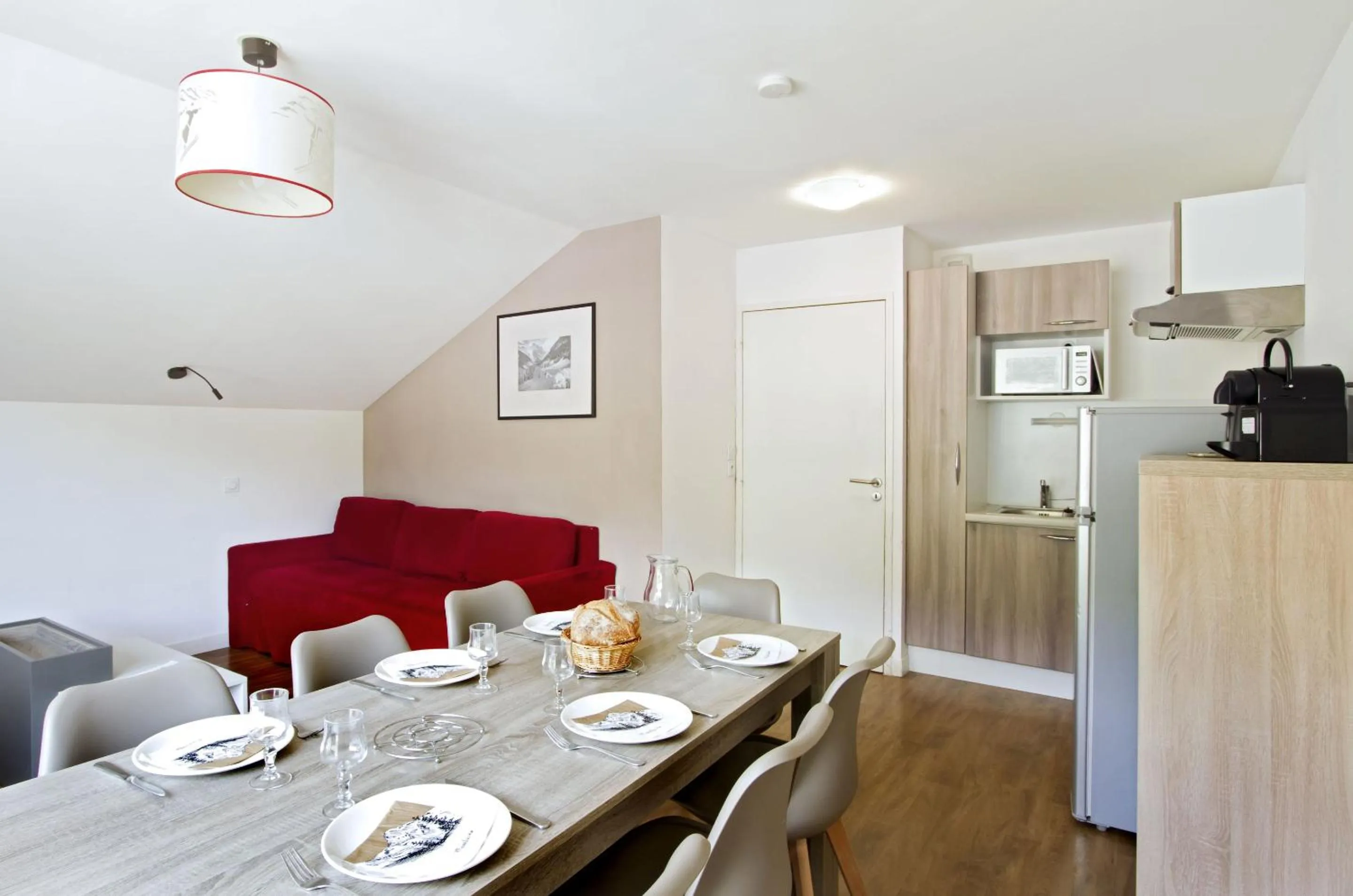 Seating area in Résidence Odalys Les Balcons d'Auréa