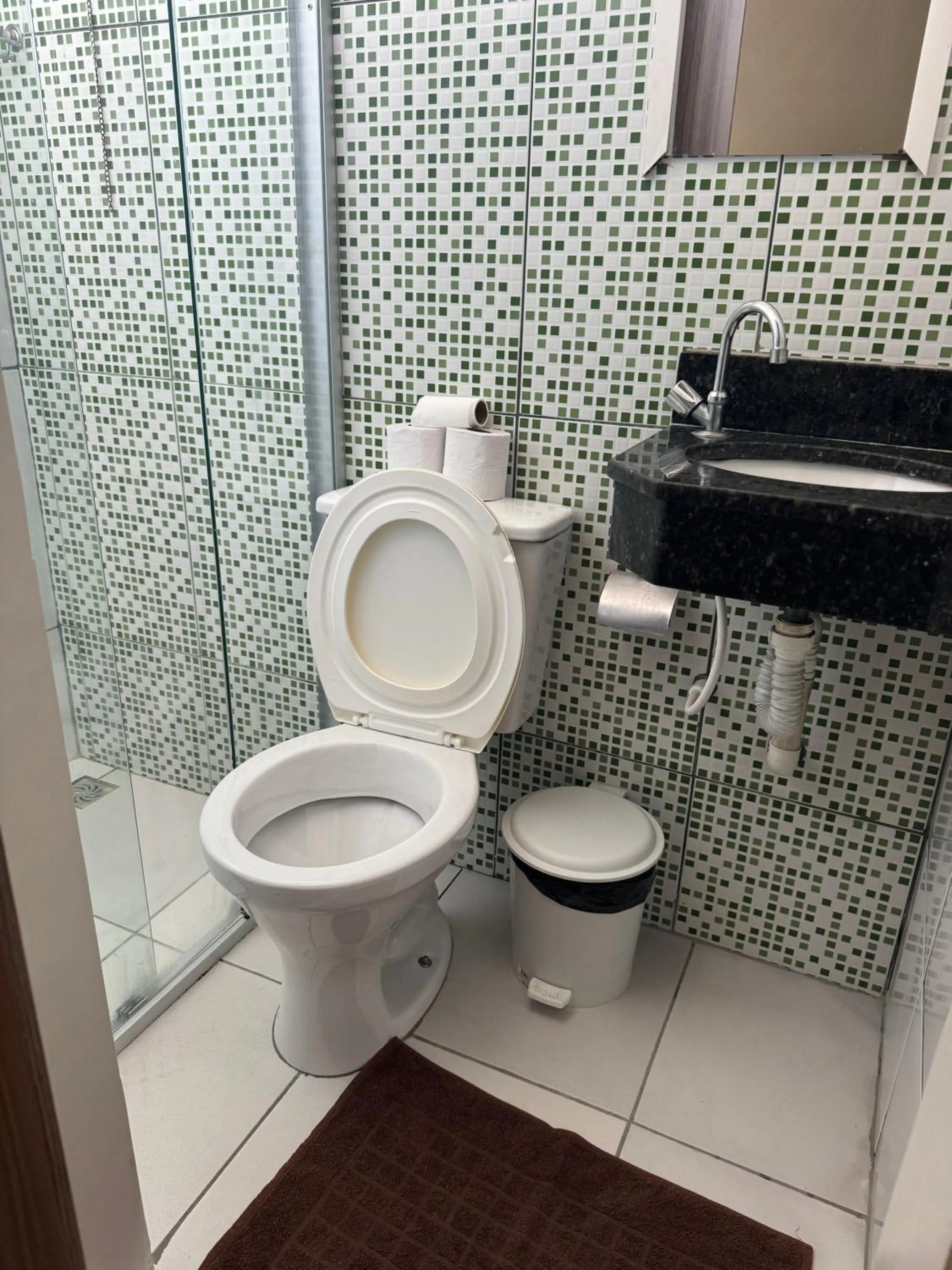 Bathroom in Pousada Rabake