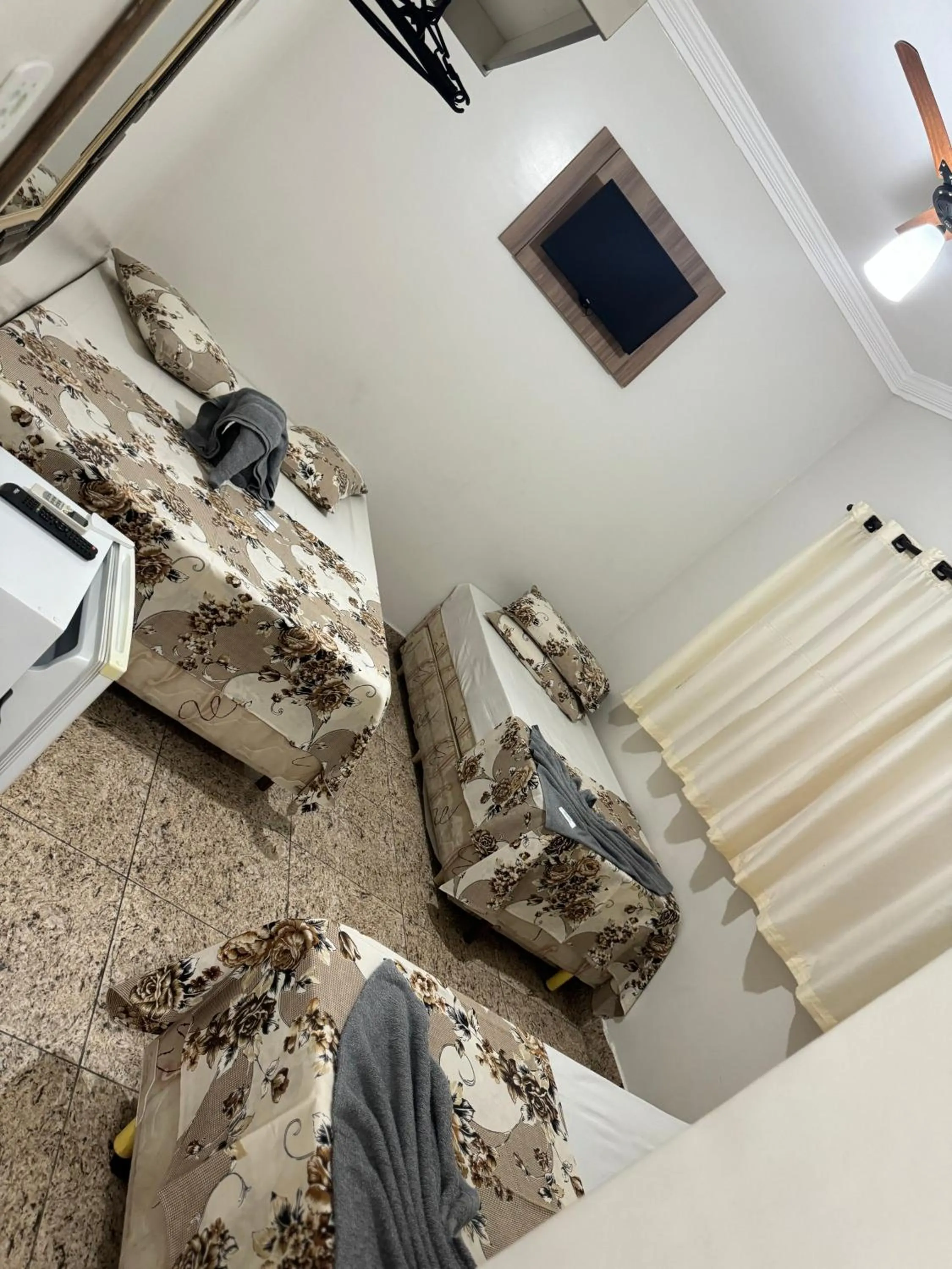 TV and multimedia, Bed in Pousada Rabake