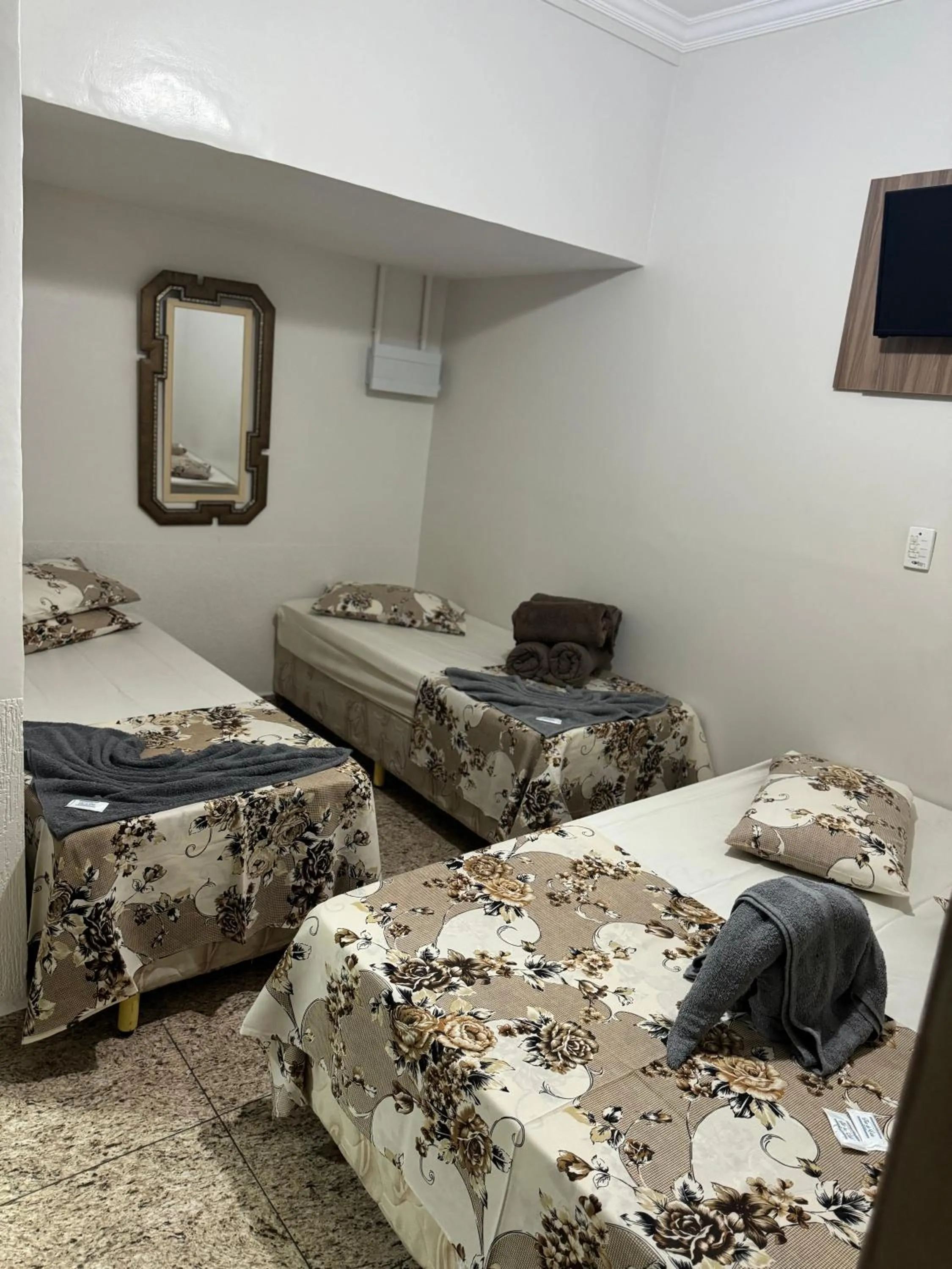 TV and multimedia, Bed in Pousada Rabake